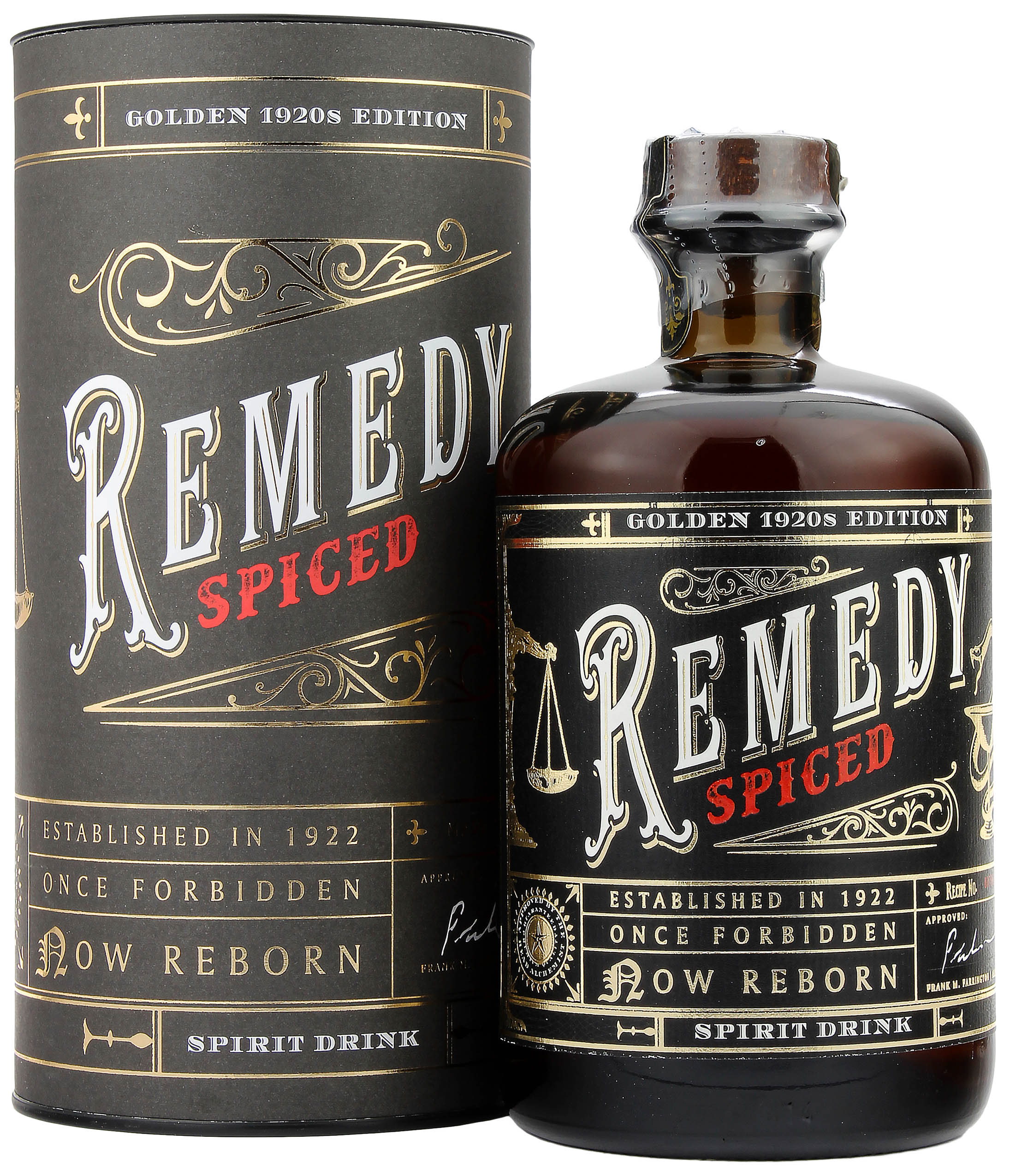 Remedy Spiced Rum Golden 20's Limited Edition 41.5% 0,7l
