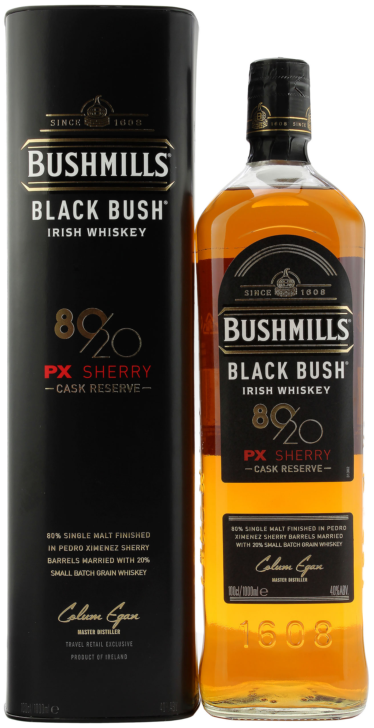 Bushmills Black Bush 80/20 Sherry Cask 40.0% 1 Liter