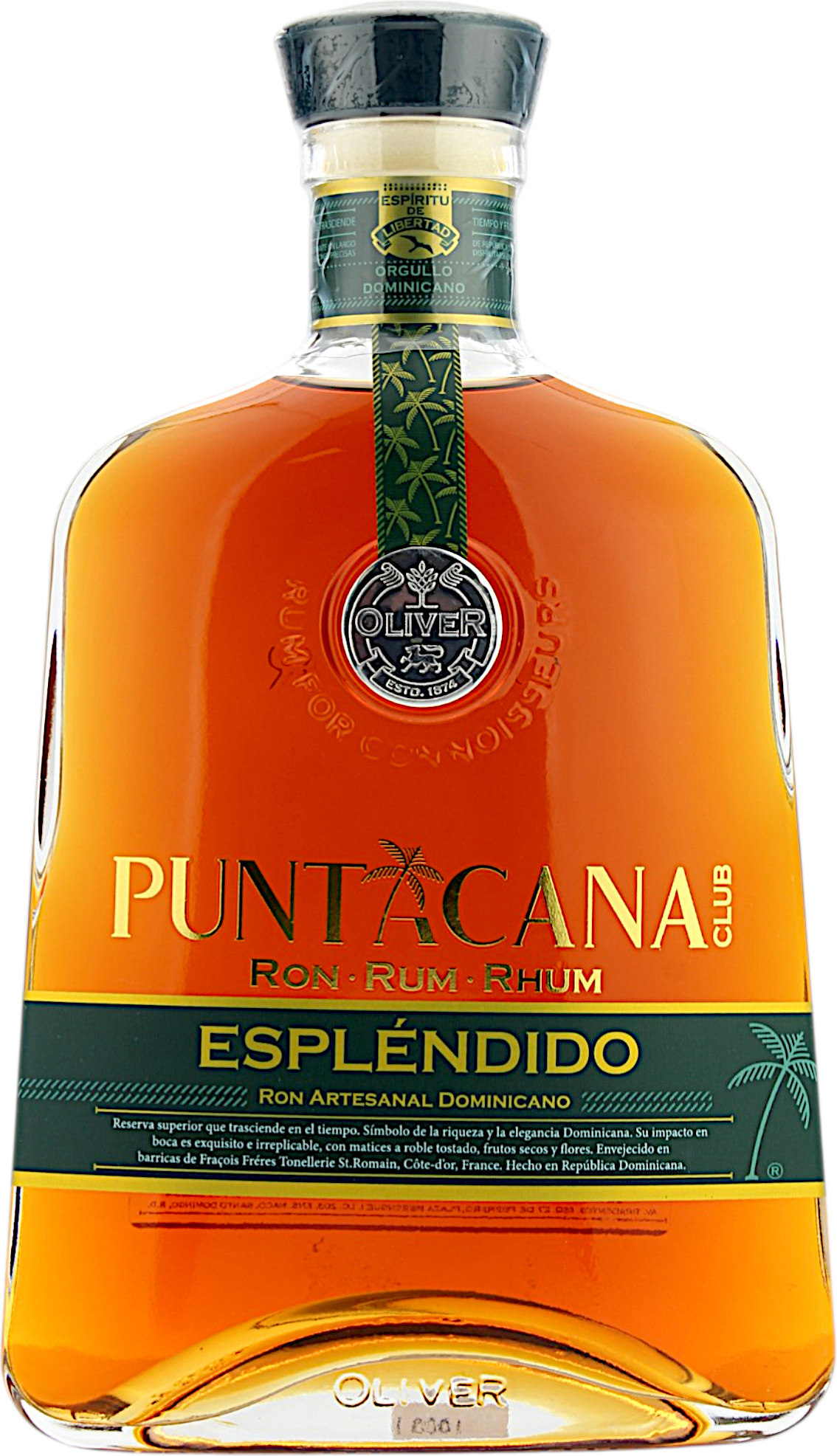 Oliver & Oliver PuntaCana Club Esplendido 38.0% 0,7l