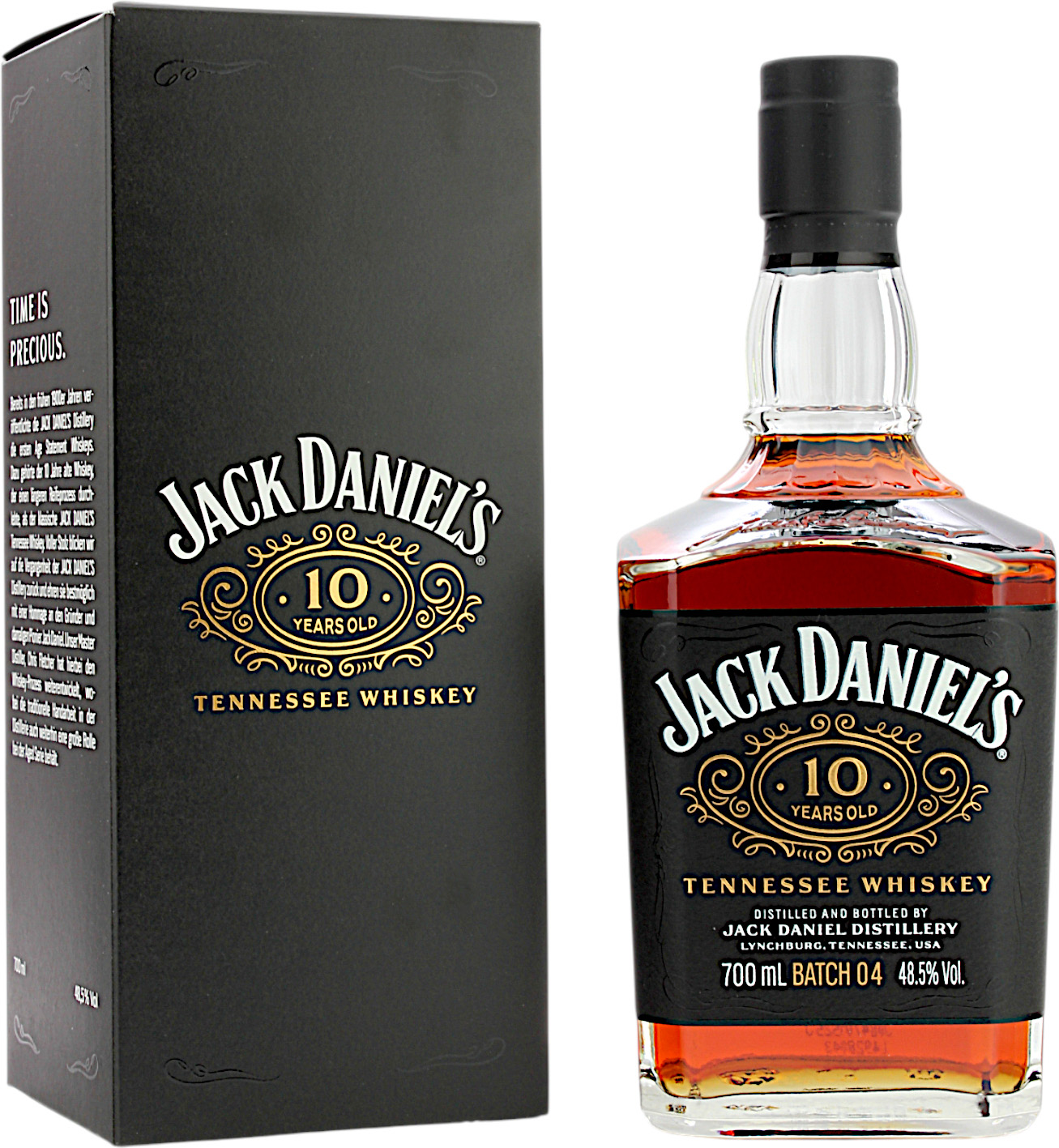 Jack Daniel's 10 Jahre Batch 04 2025 48.5% 0,7l