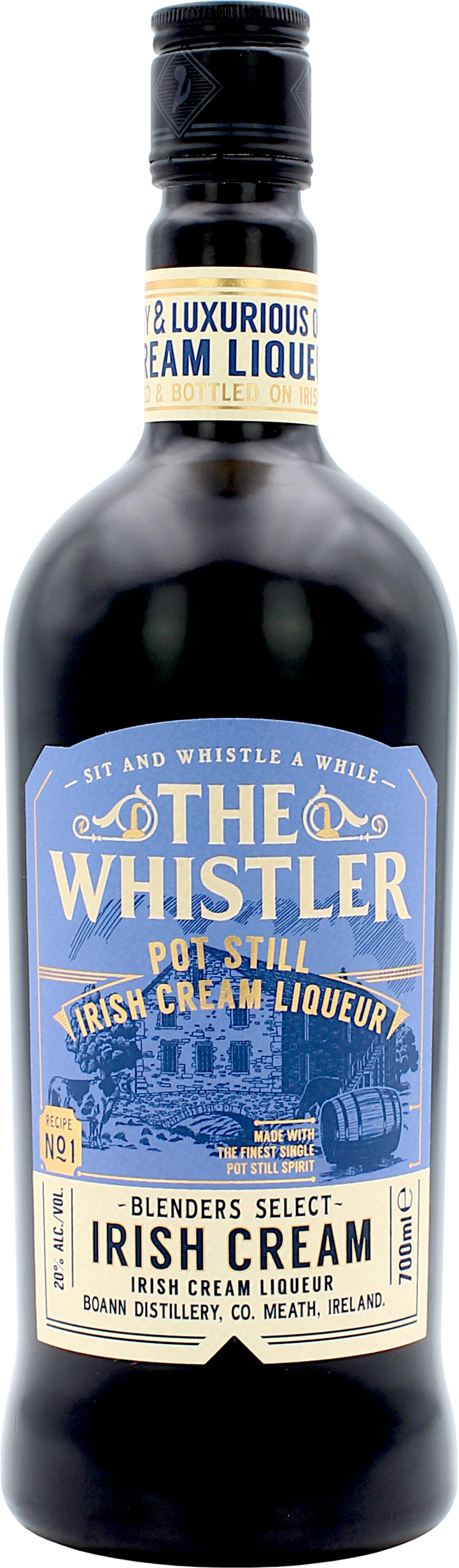 The Whistler Blenders Select Irish Cream Liqueur 20.0% 0,7l