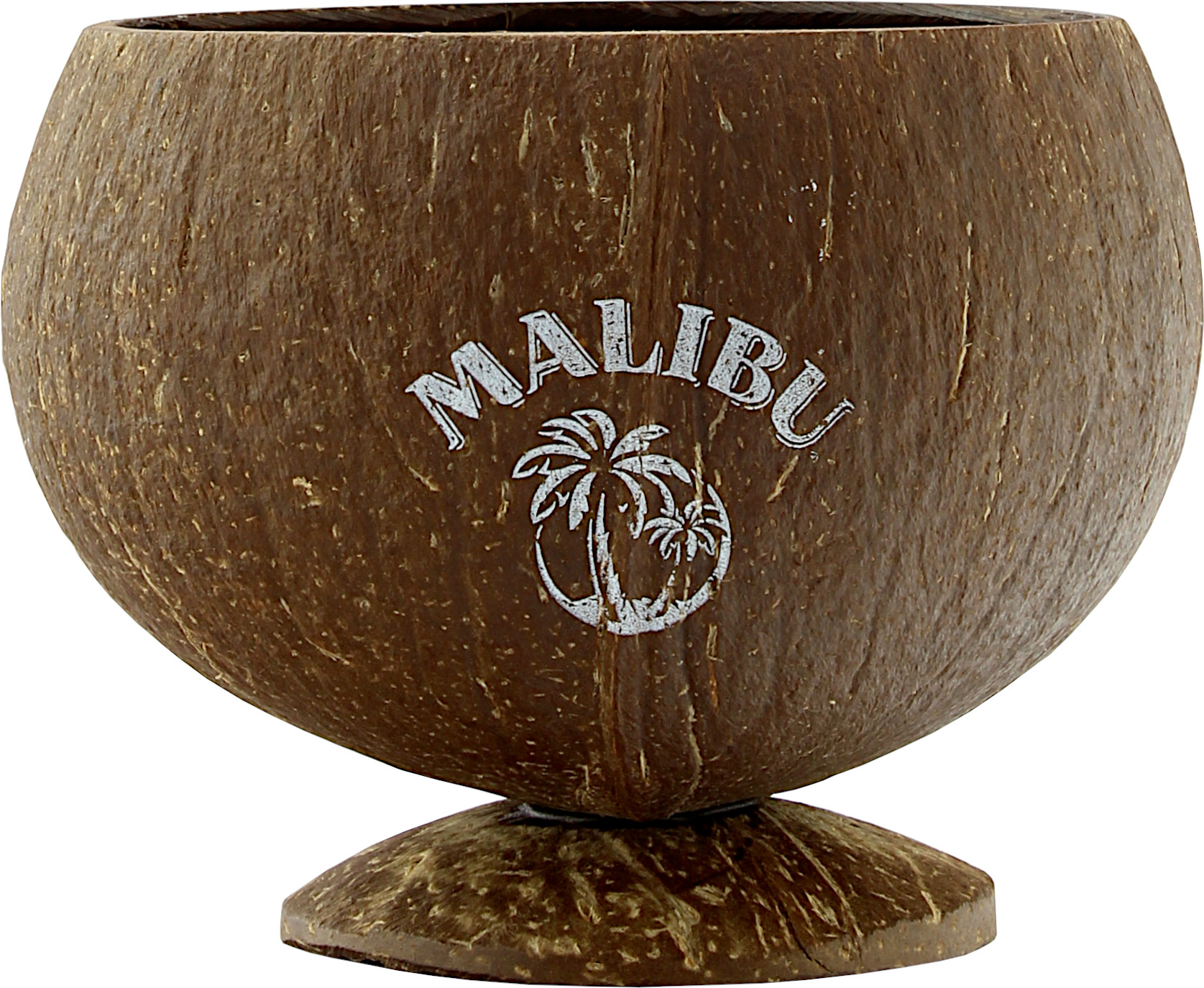 Malibu Cocktail Becher Kokosnussschale