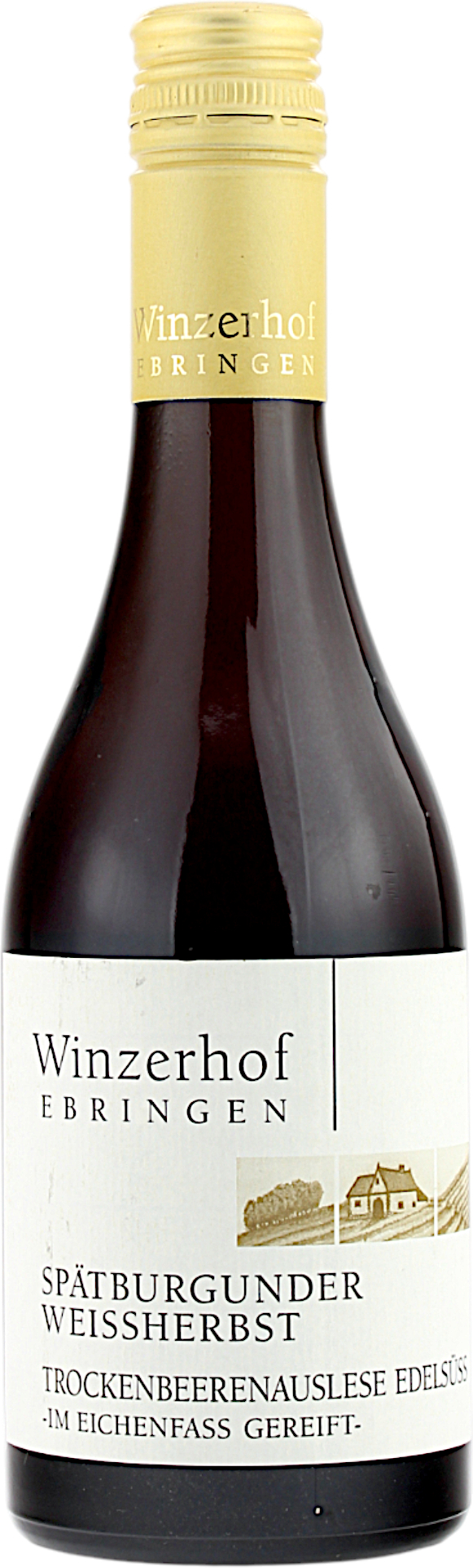 Spätburgunder Weissherbst 2018 Trockenbeerenauslese Edelsüss Eichenfass Winzerhof Ebringen 9.0% 0,375l