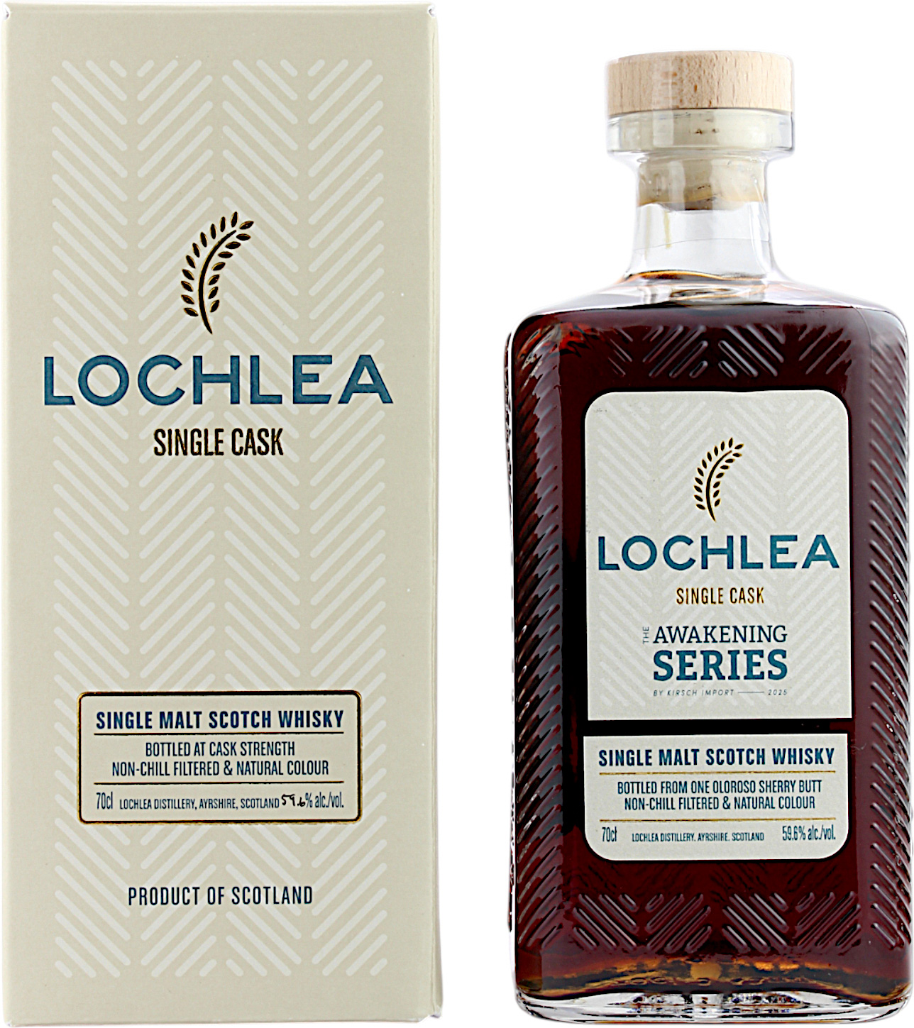 Lochlea 5 Jahre 2020/2025 Oloroso Single Sherry Casks The Awakening Series 59.6% 0,7l