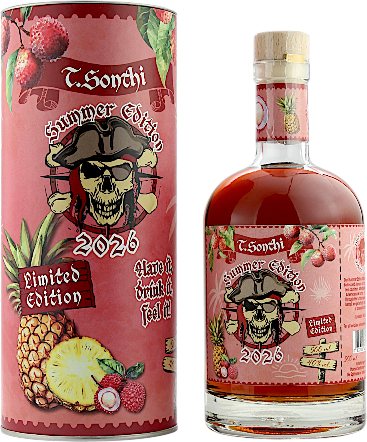 T. Sonthi 10 Jahre Summer Edition 2026 40.0% 0,5l