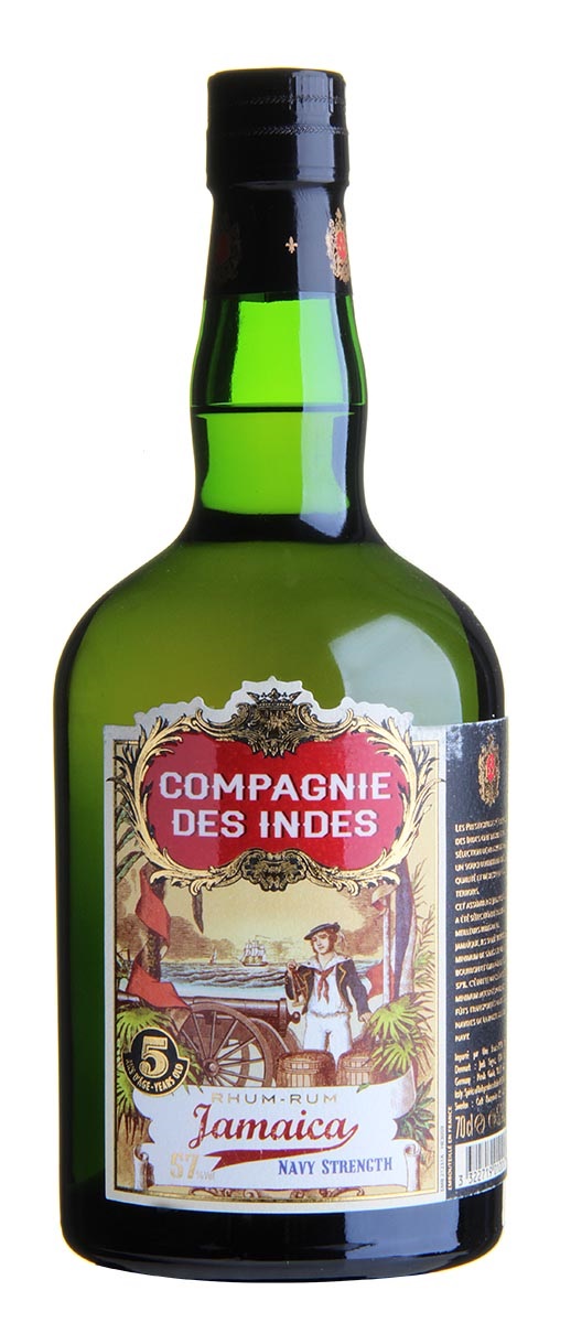 Compagnie Des Indes Jamaica Rum 5 Jahre Navy Strength 57.0% 0,7l