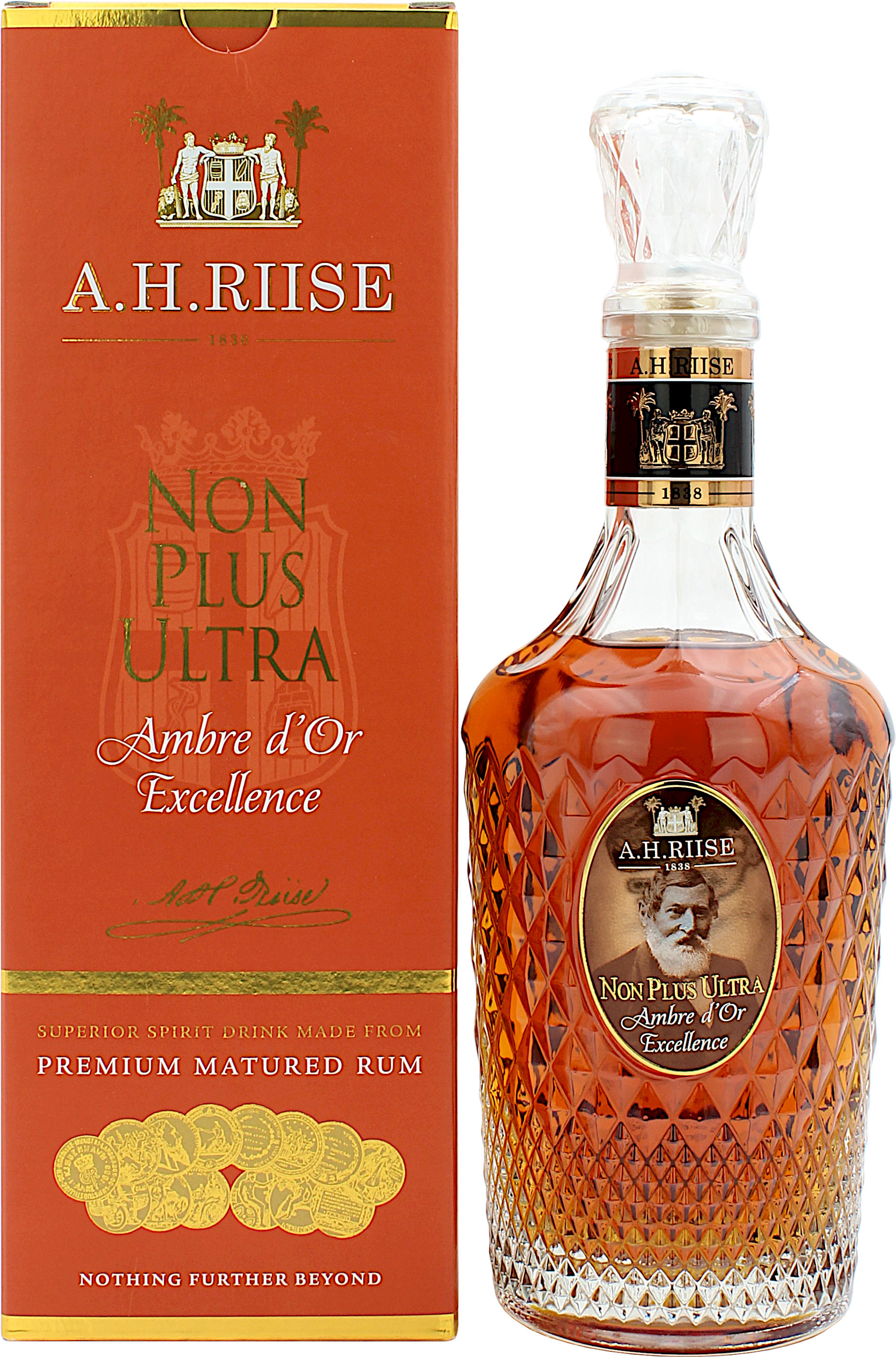 A.H. Riise Non Plus Ultra Ambre d'Or Excellence 42.0% 0,7l