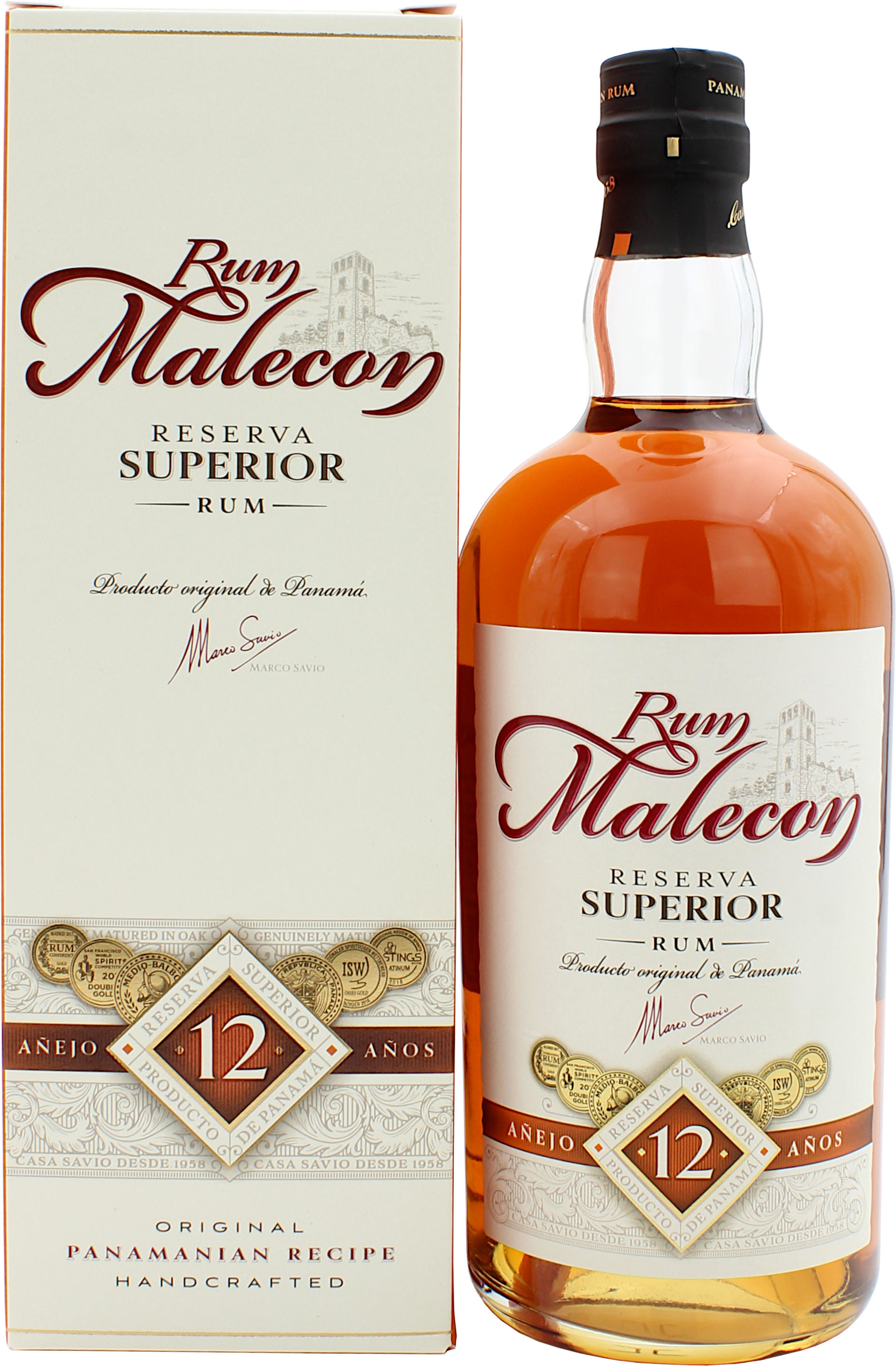 Malecon Reserva Superior Rum 12 Jahre 40.0% 0,7l