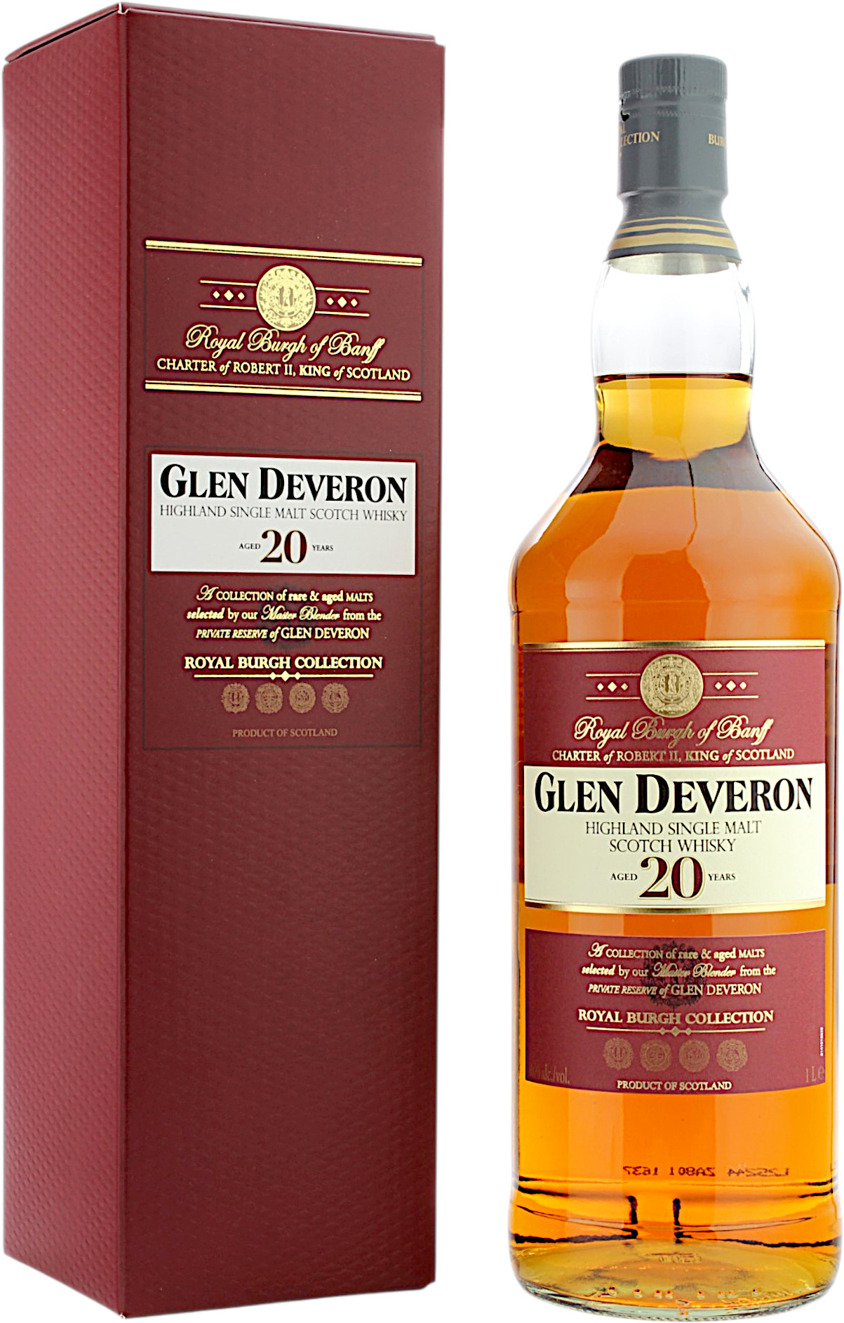 Glen Deveron 20 Jahre Royal Burgh Collection 40.0% 1 Liter