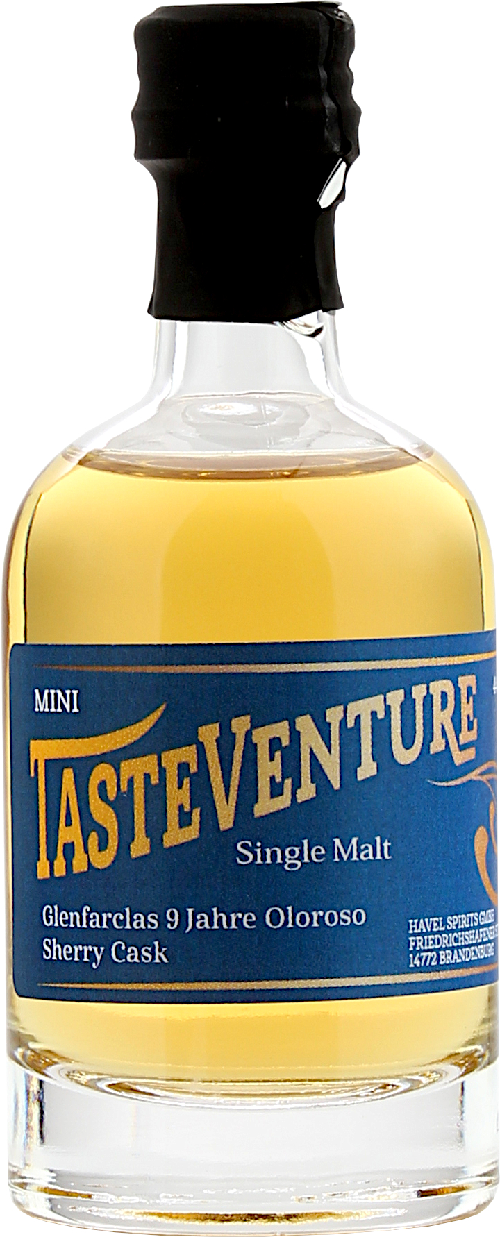 Miniatur Glenfarclas 9 Jahre Oloroso Sherry Cask Tasteventure 44.1% 0,05l