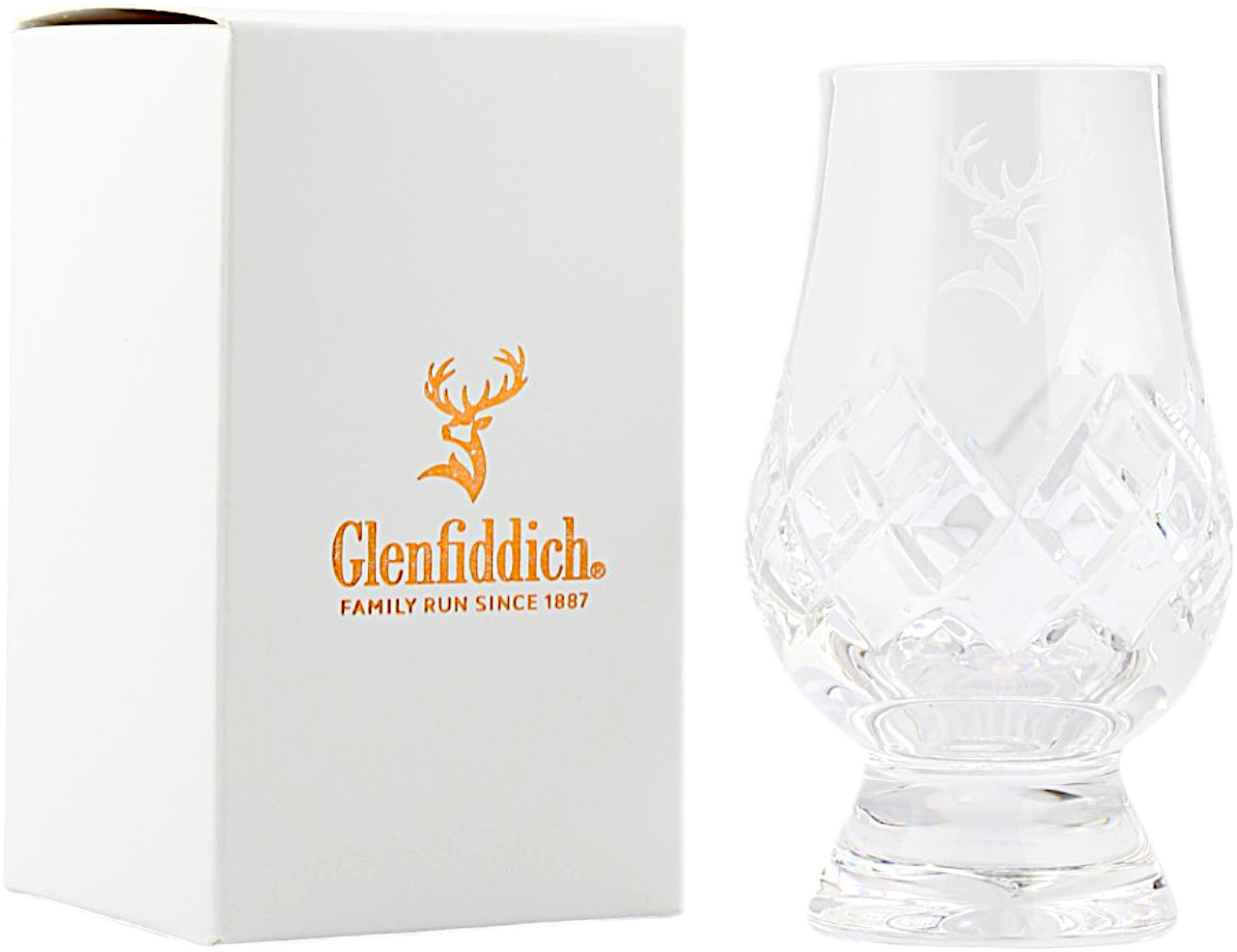 Glenfiddich Whisky Glas Diamantschliff