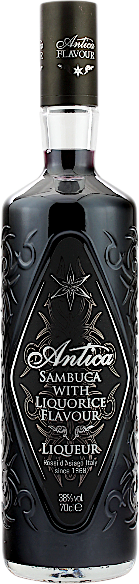 Antica Sambuca with Liquorice Flavour 38.0% 0,7l