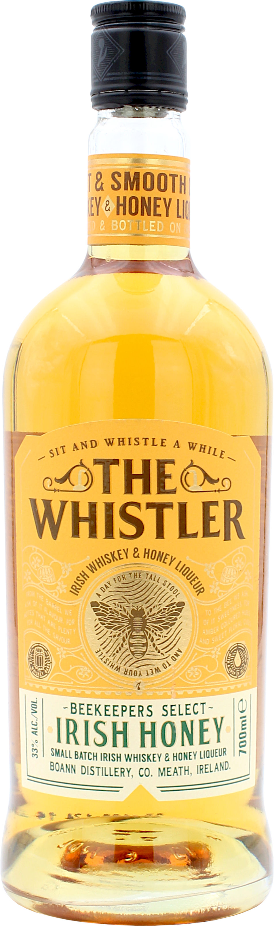 The Whistler Beekeepers Select Irish Honey Liqueur 33.0% 0,7l
