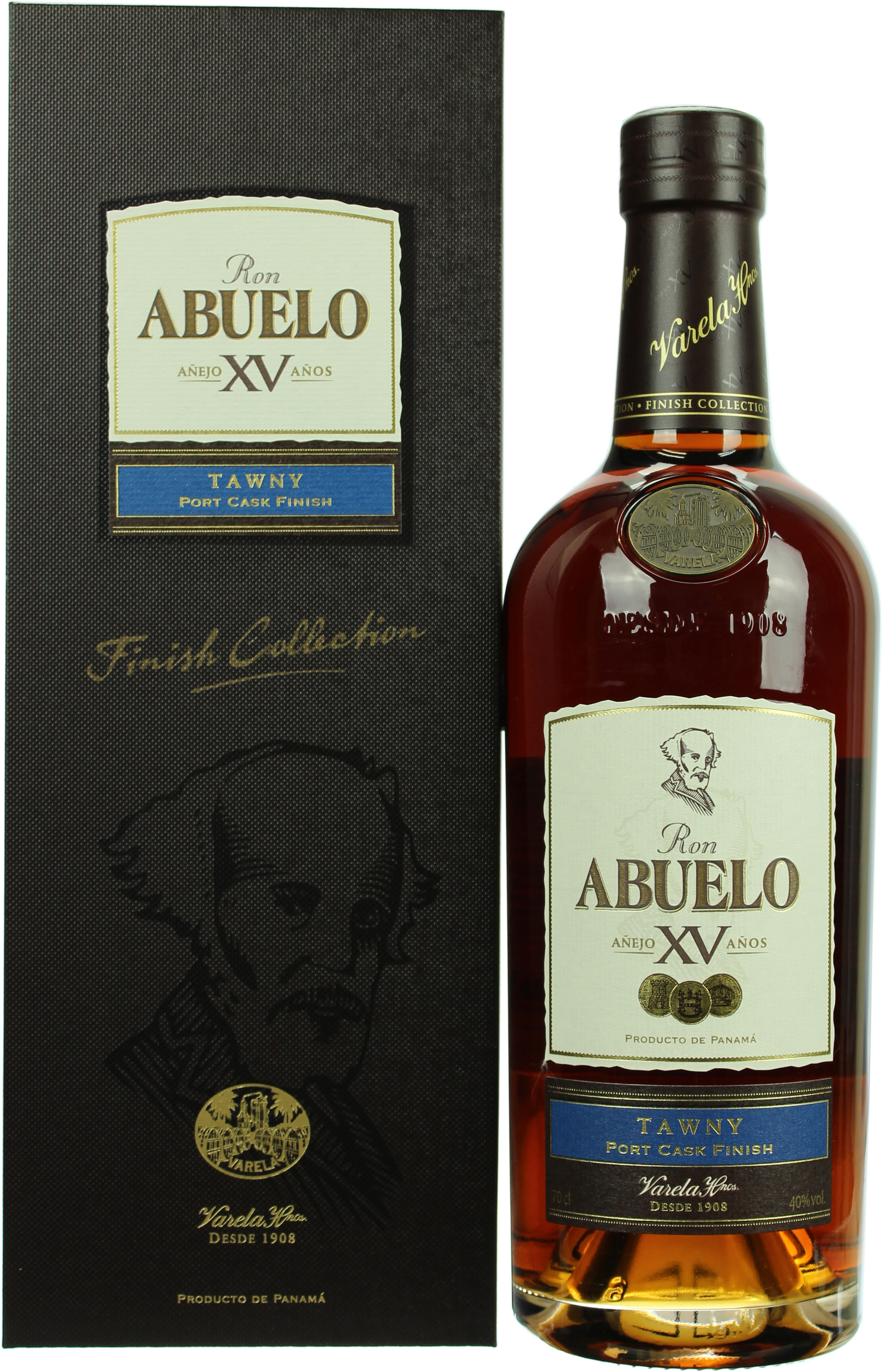 Abuelo 15 Jahre Tawny Port Finish Rum 40.0% 0,7l