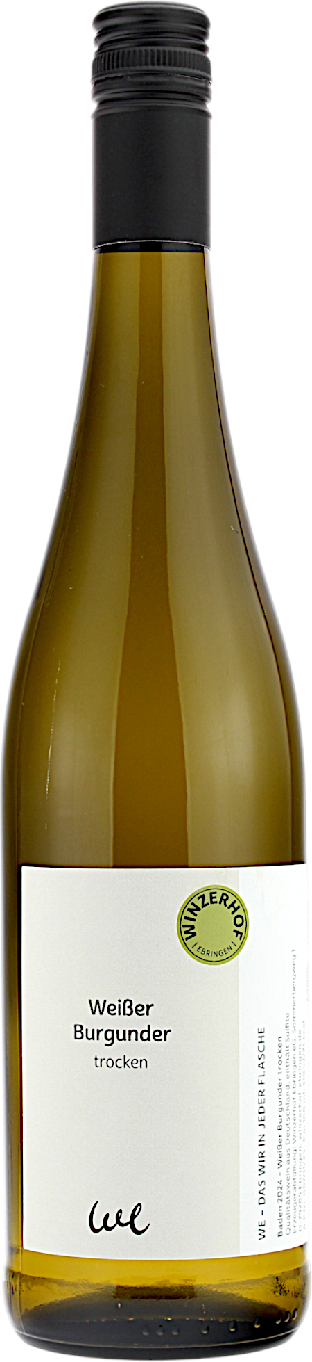 Weißer Burgunder 2024 trocken Winzerhof Ebringen 12.0% 0,75l
