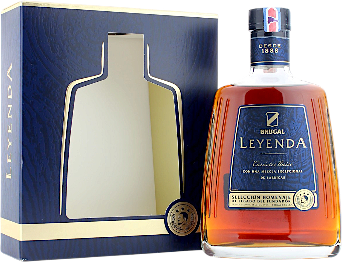 Brugal Leyenda Rum Selección Homenaje 38.0% 0,7l