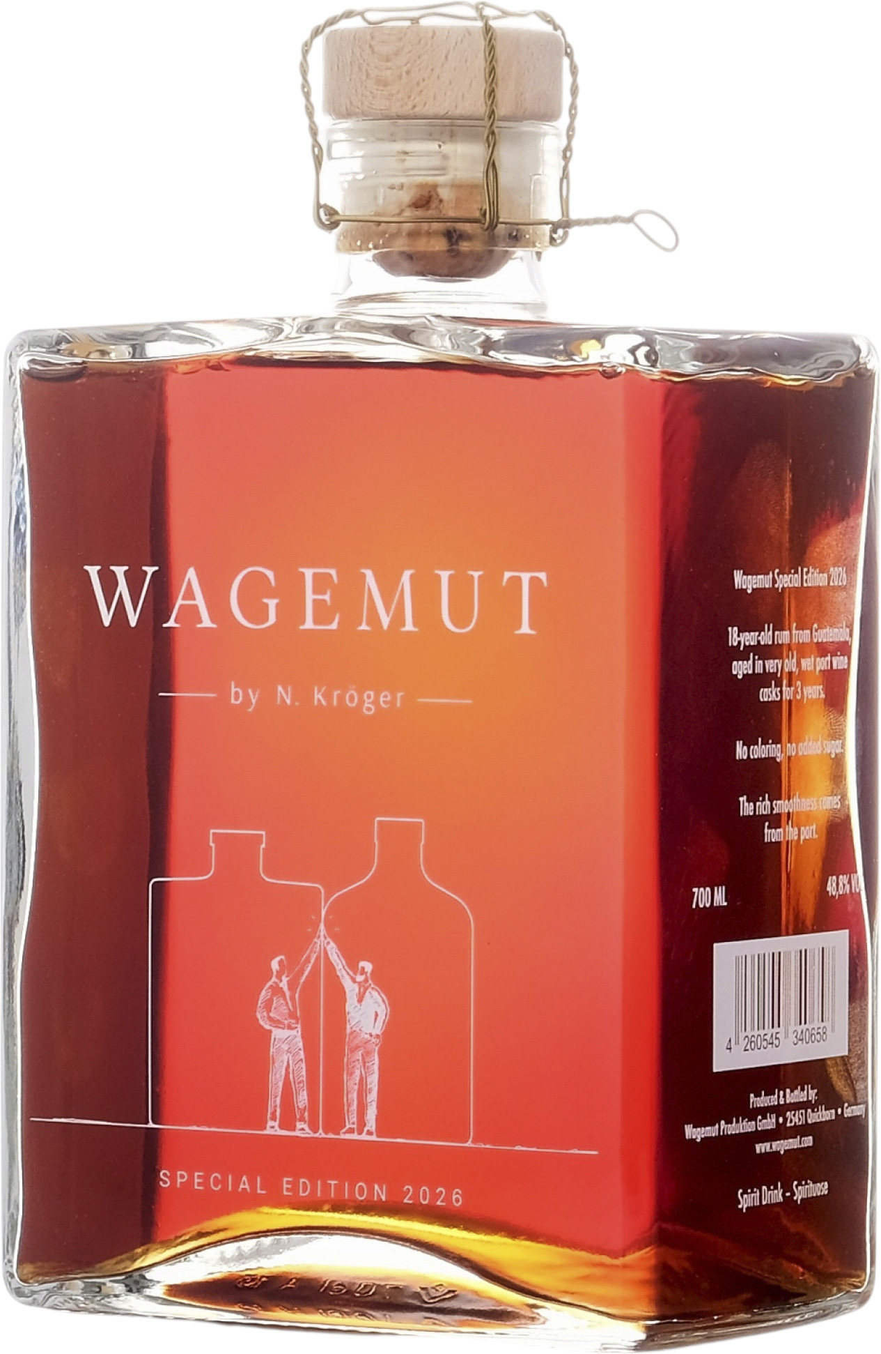 Wagemut 18 Jahre Special Edition 2026 Guatemala 48.8% 0,7l
