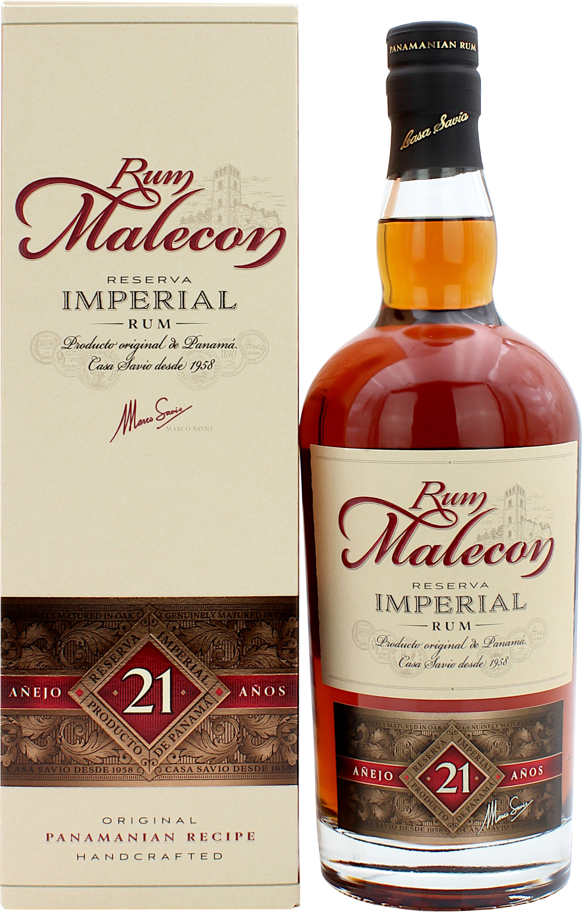 Malecon Reserva Imperial Rum 21 Jahre 40.0% 0,7l