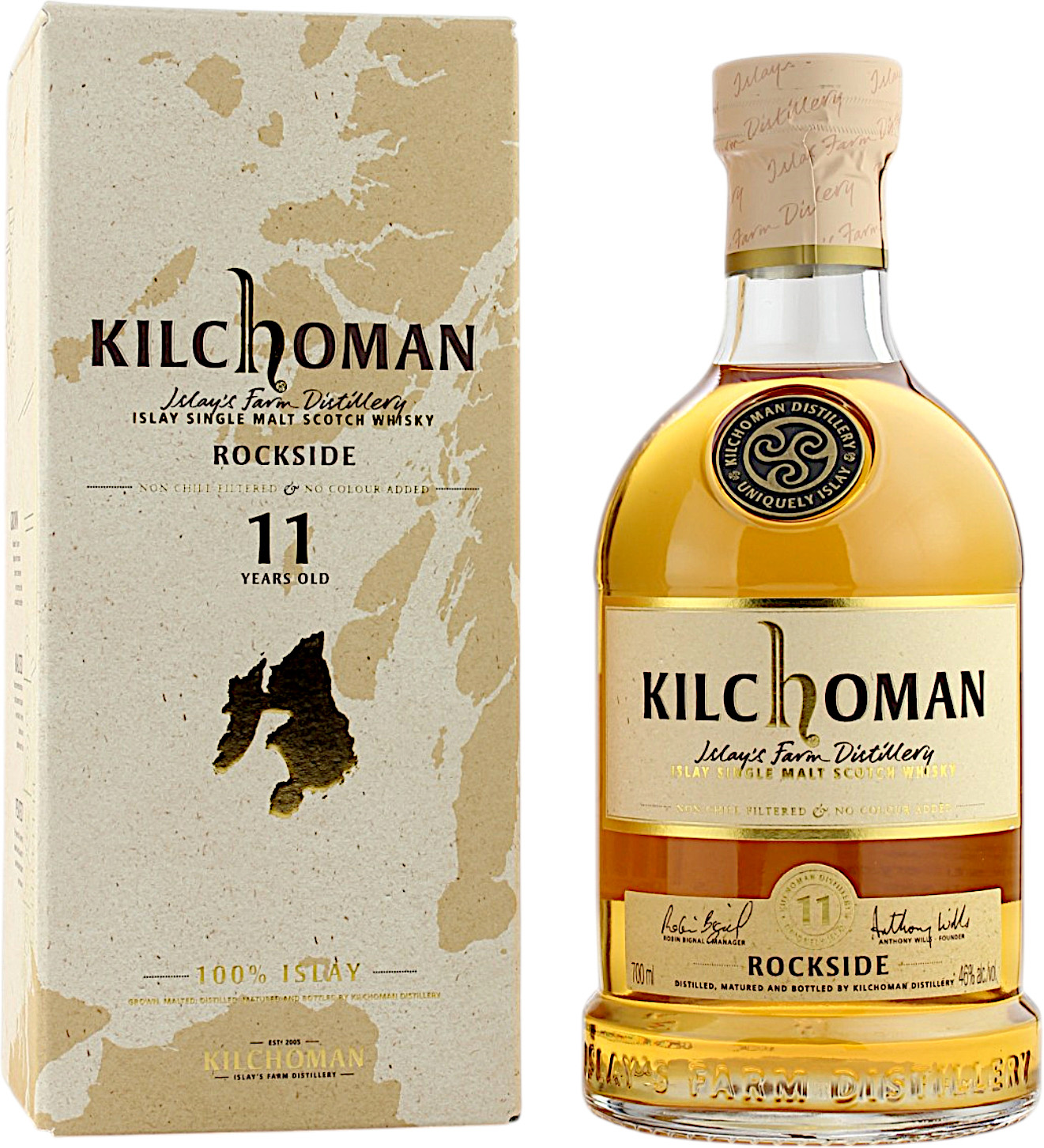 Kilchoman 11 Jahre Rockside Islay Whisky 46.0% 0,7l