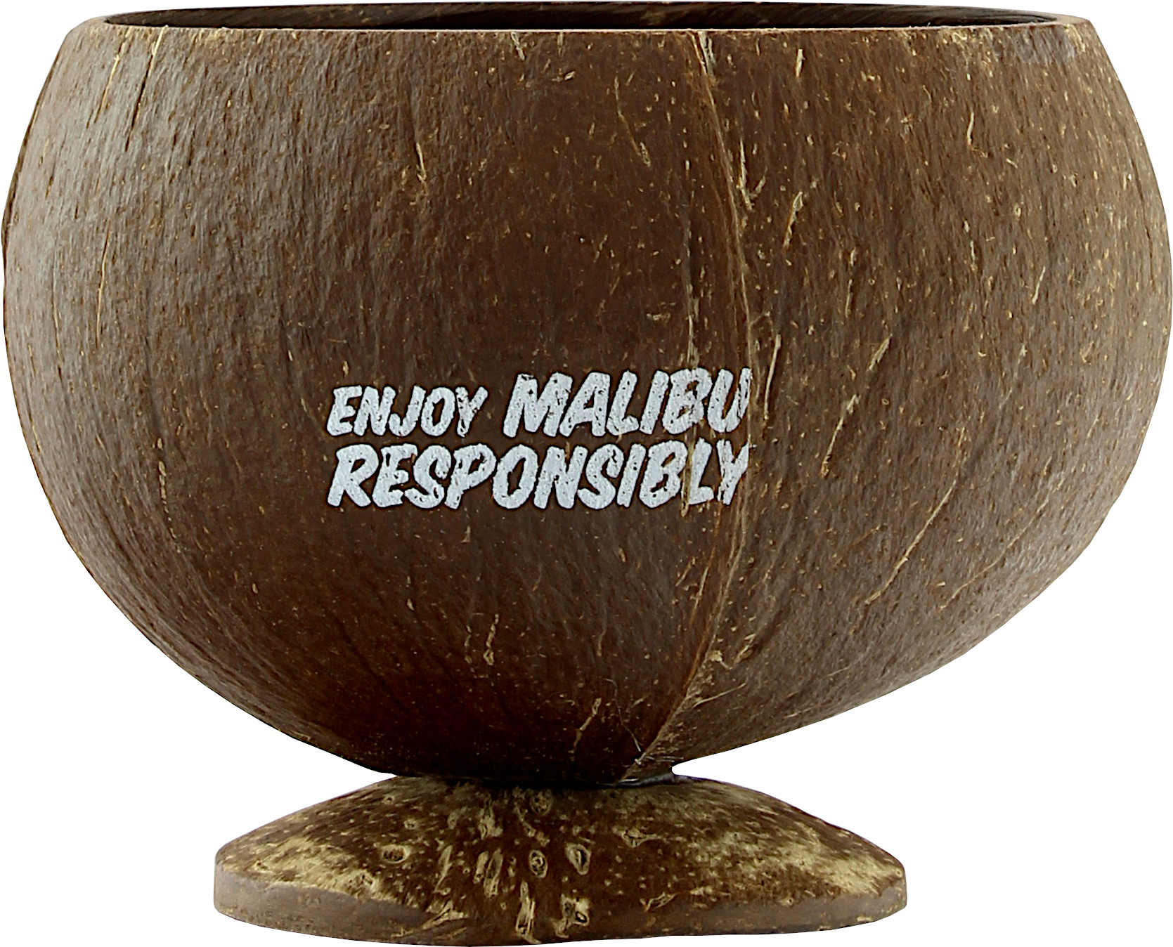 Malibu Cocktail Becher Kokosnussschale