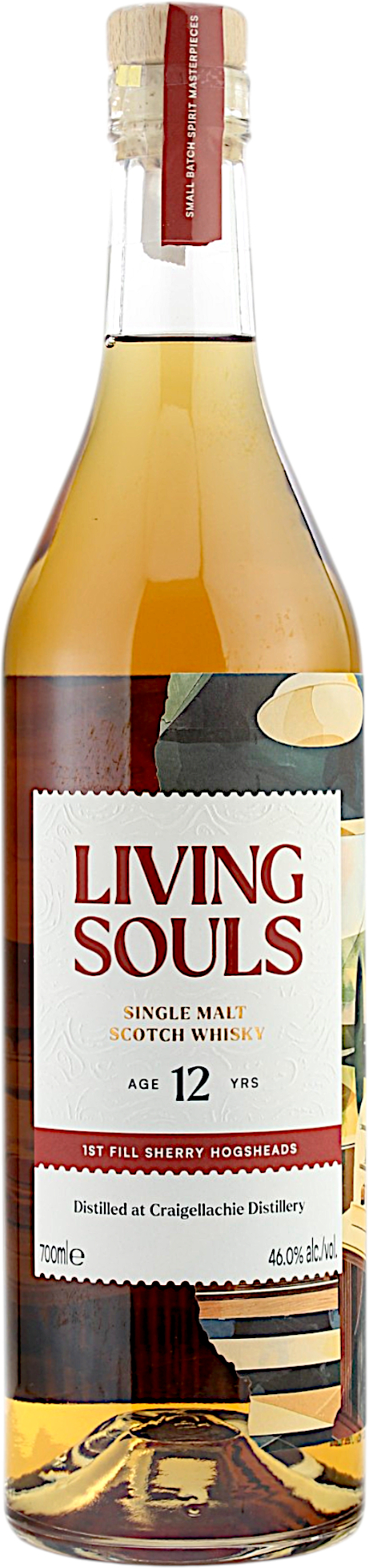 Craigellachie 12 Jahre Living Souls 1st Fill Sherry 46.0% 0,7l