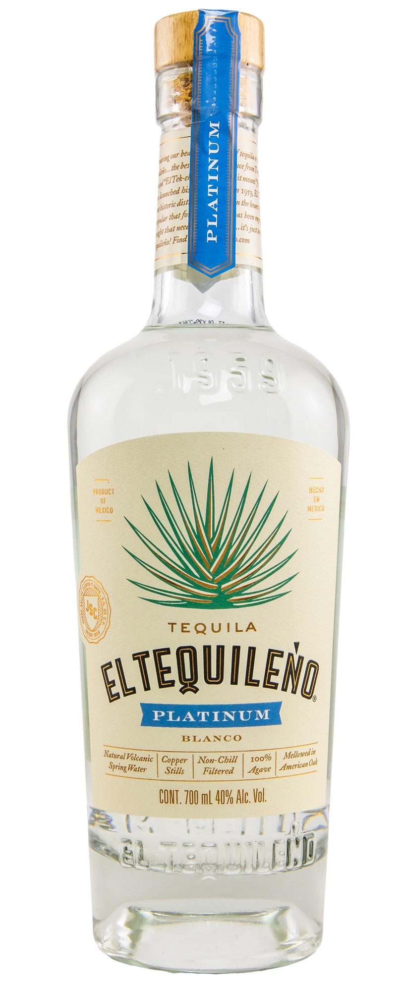El Tequileno Tequila 1959 Platinum 40.0% 0,7l