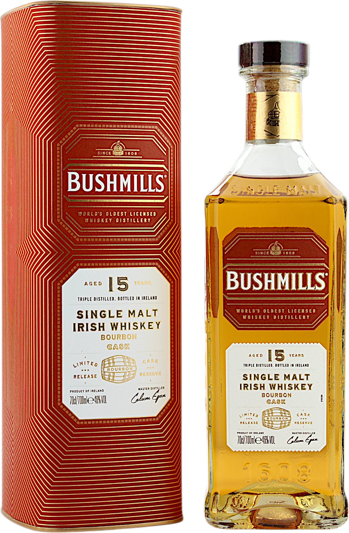 Bushmills 15 Jahre 46.0% 0,7l