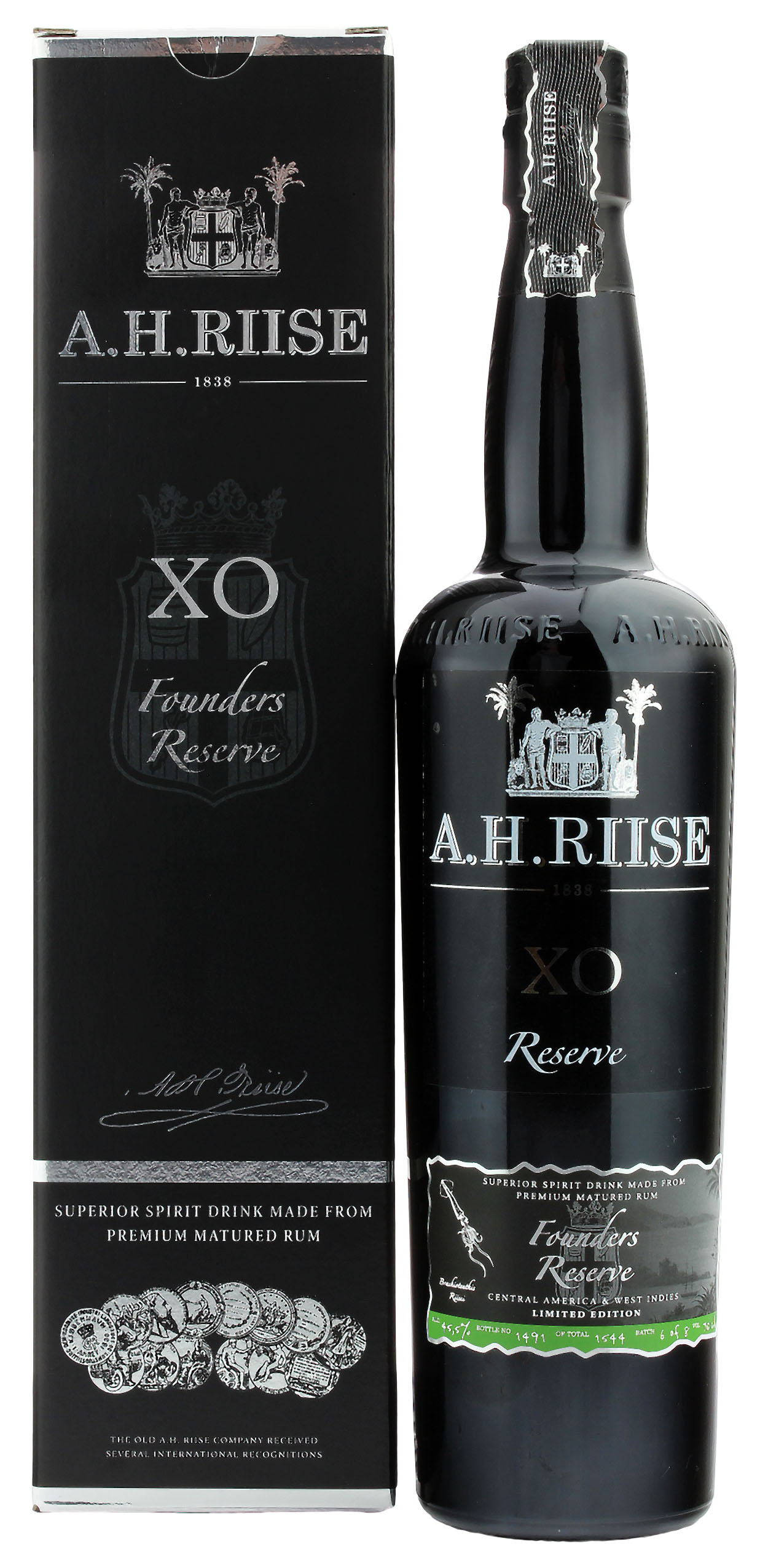 A.H. Riise XO Founders Reserve Collector's Edition 6 45.5% 0,7l