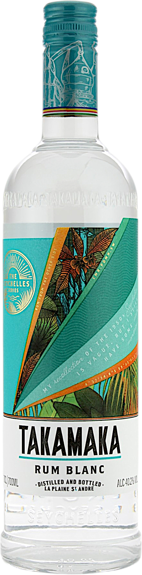 Takamaka Rum Blanc 40.2% 0,7l