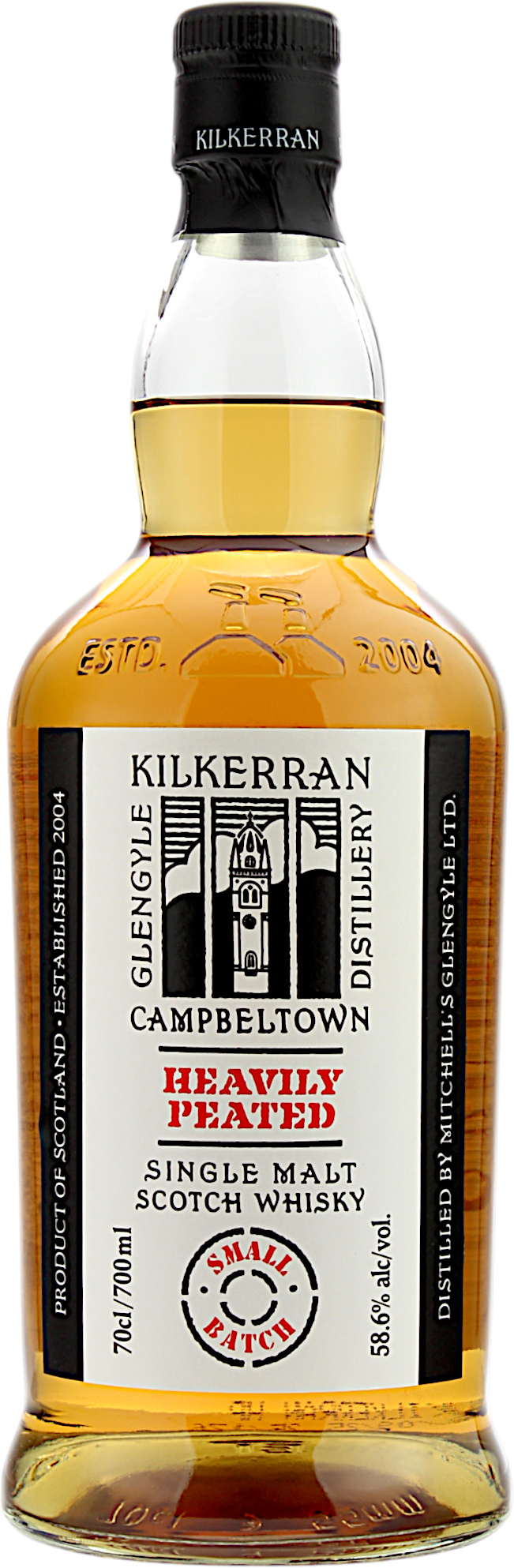 Kilkerran Heavily Peated Batch 13 2025 58.6% 0,7l