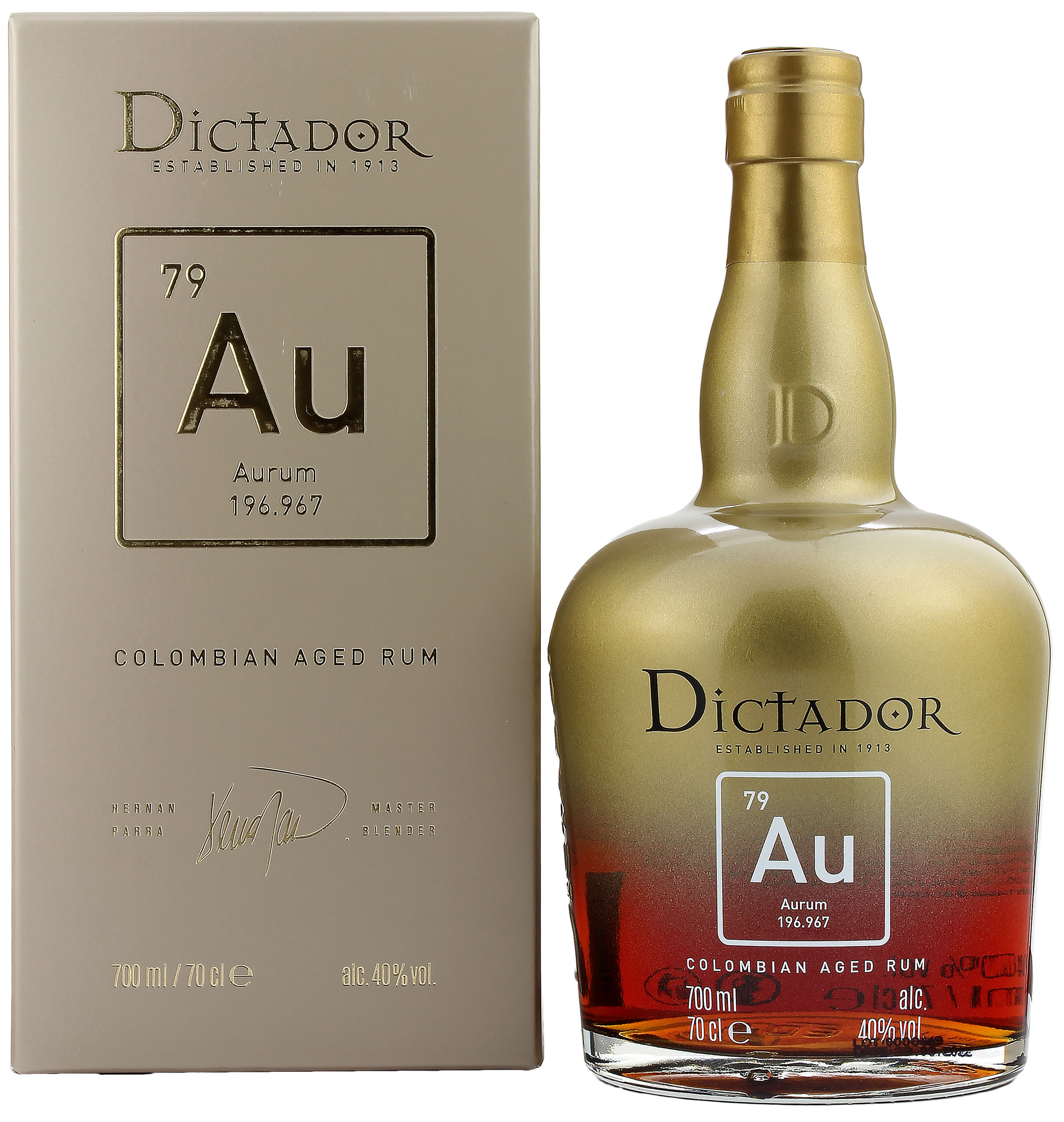 Dictador Rum XO Aurum 40.0% 0,7l