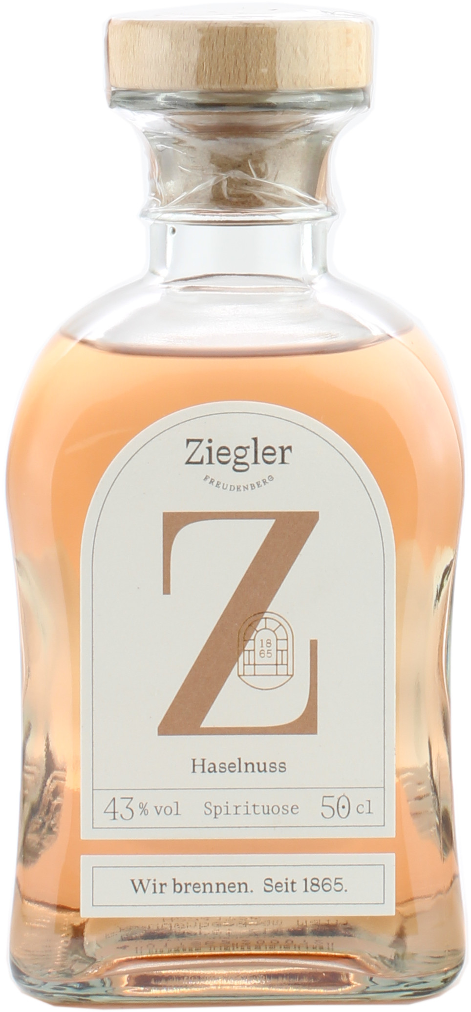 Ziegler Haselnuss 43.0% 0,5l