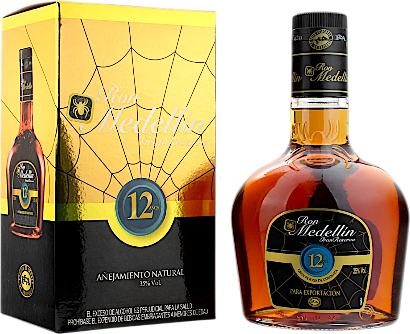 Ron Medellin 12 Jahre Gran Reserva 35.0% 0,7l