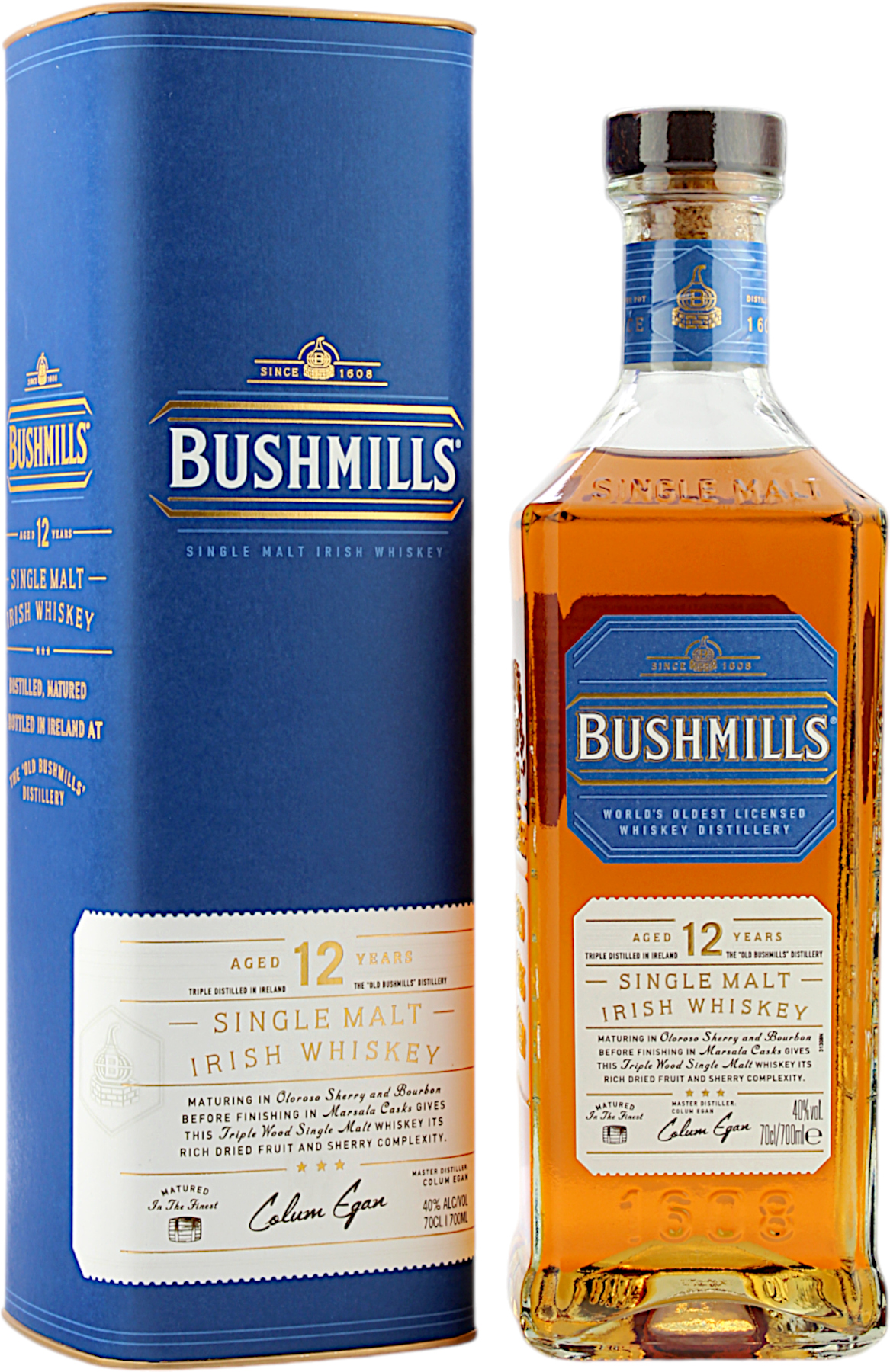 Bushmills 12 Jahre Three Wood Single Malt 40.0% 0,7l