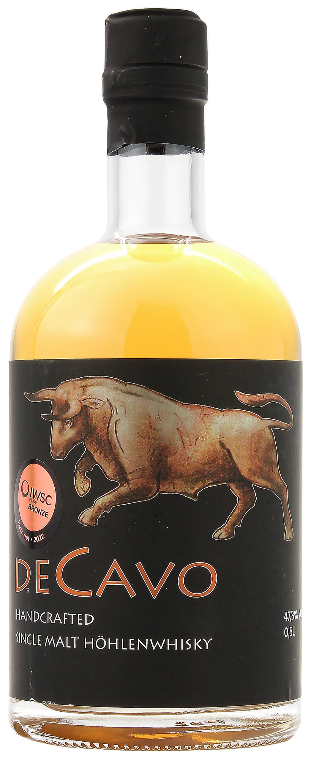 DeCavo Single Malt Höhlenwhisky 6 Jahre 47.3% 0,5l