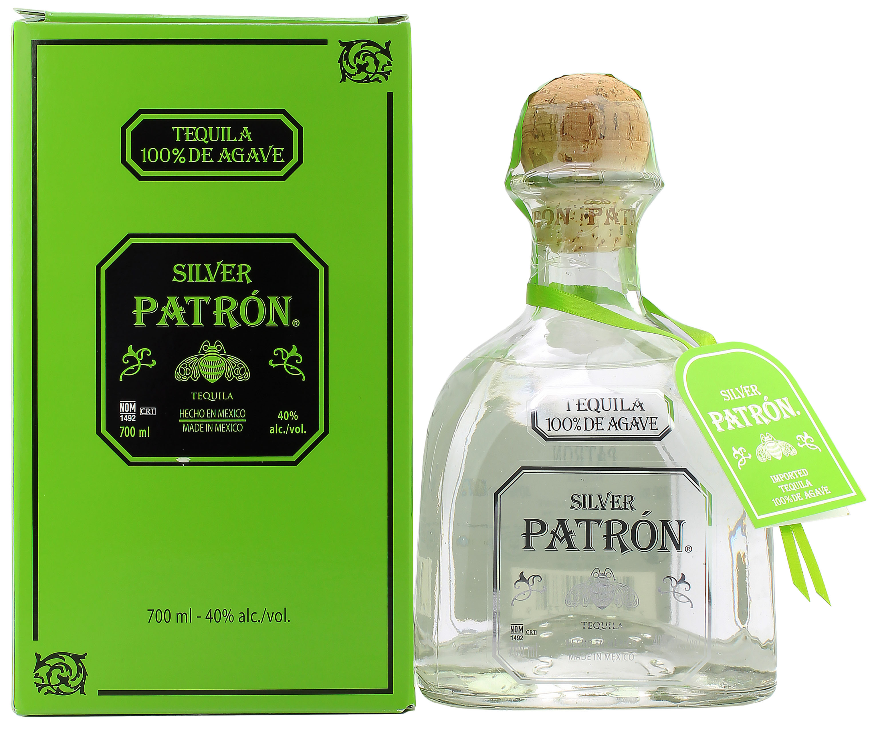 Patron Silver Tequila 40.0% 0,7l