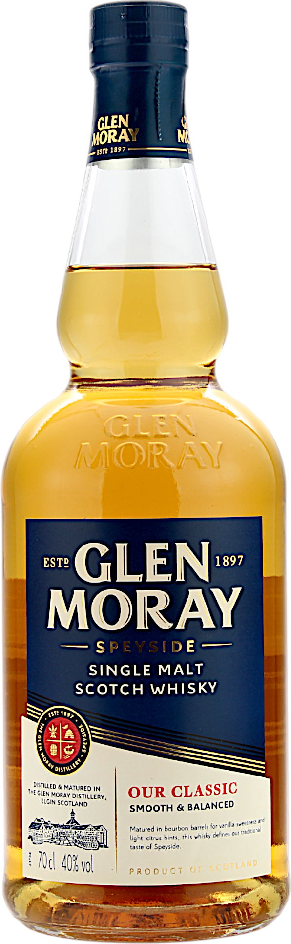Glen Moray Classic 40.0% 0,7l
