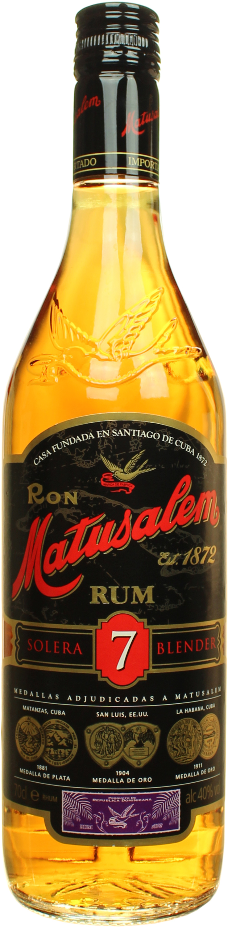 Ron Matusalem Solera 7 40% 0,7l