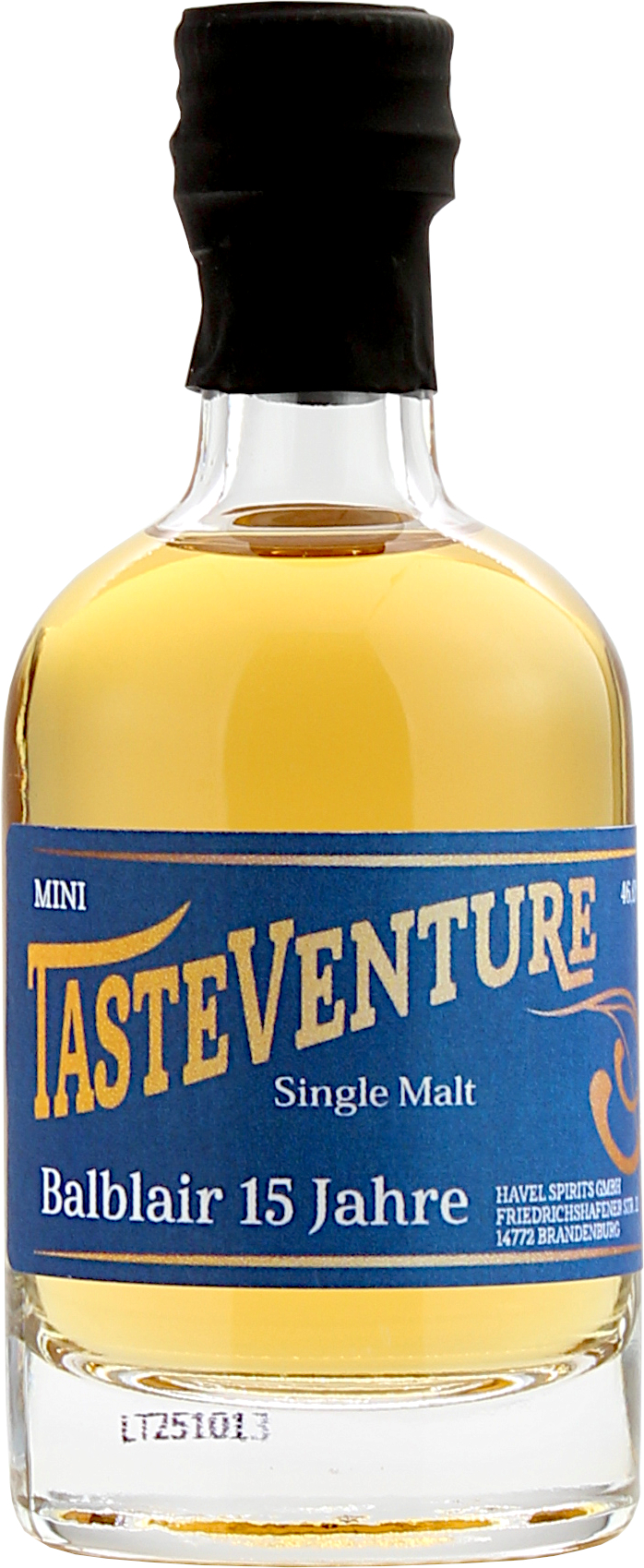 Miniatur Balblair 15 Jahre Tasteventure 46.0% 0,05l