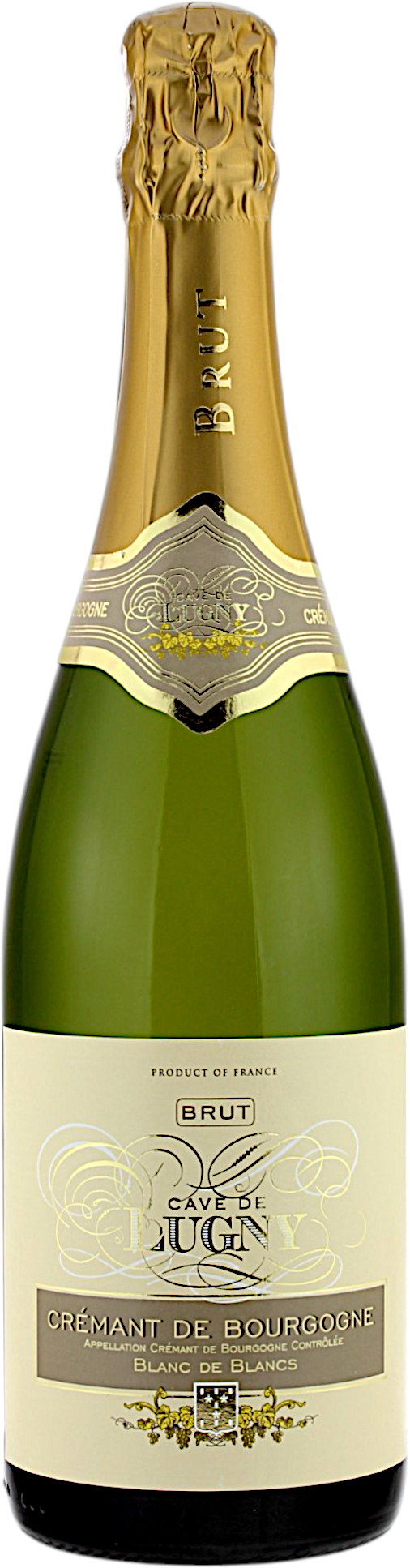 Cave de Lugny Cremant de Bourgogne Blanc de Blancs Brut 11.5% 0,75l
