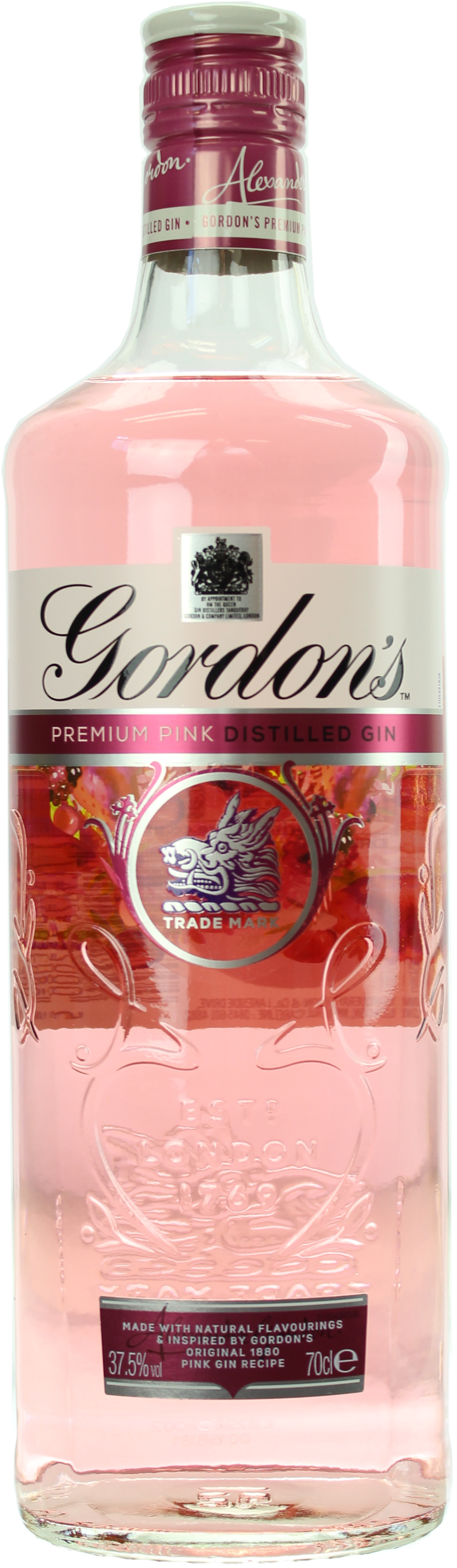 Gordon's Pink Premium Gin 37.5% 0,7l
