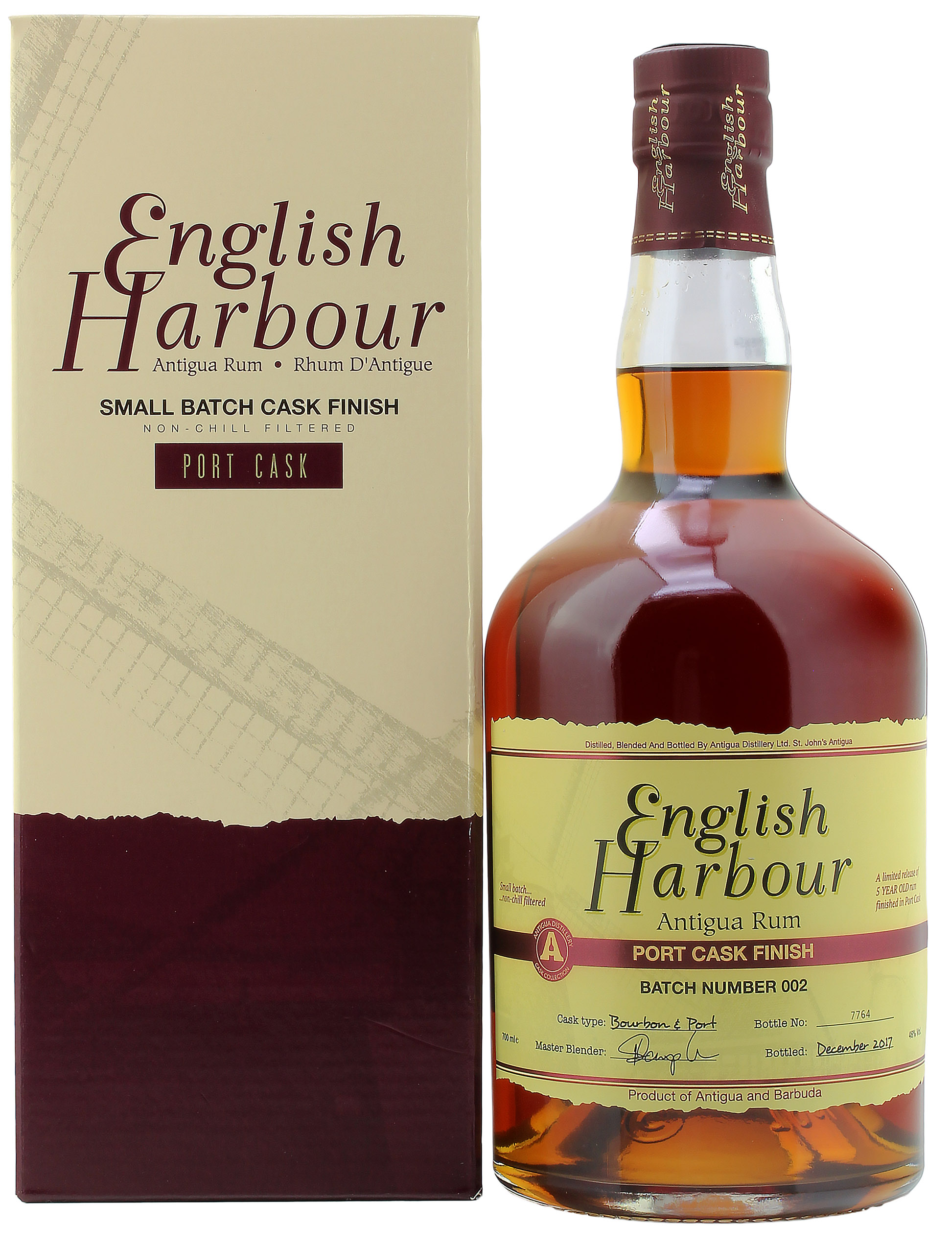 English Harbour Port Cask Finish 46.0% 0,7l
