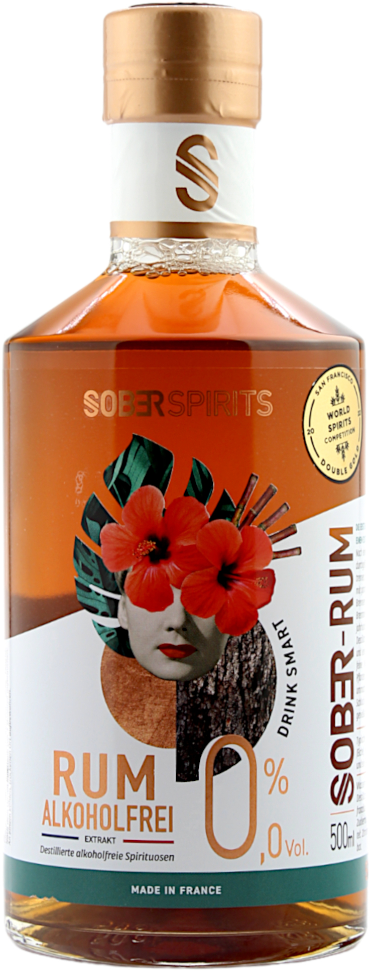 Sober Spirits Sober-Rum alkoholfrei 0,5l