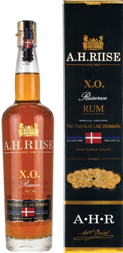 A.H. Riise XO Reserve The Thin Blue Line 40.0% 0,7l