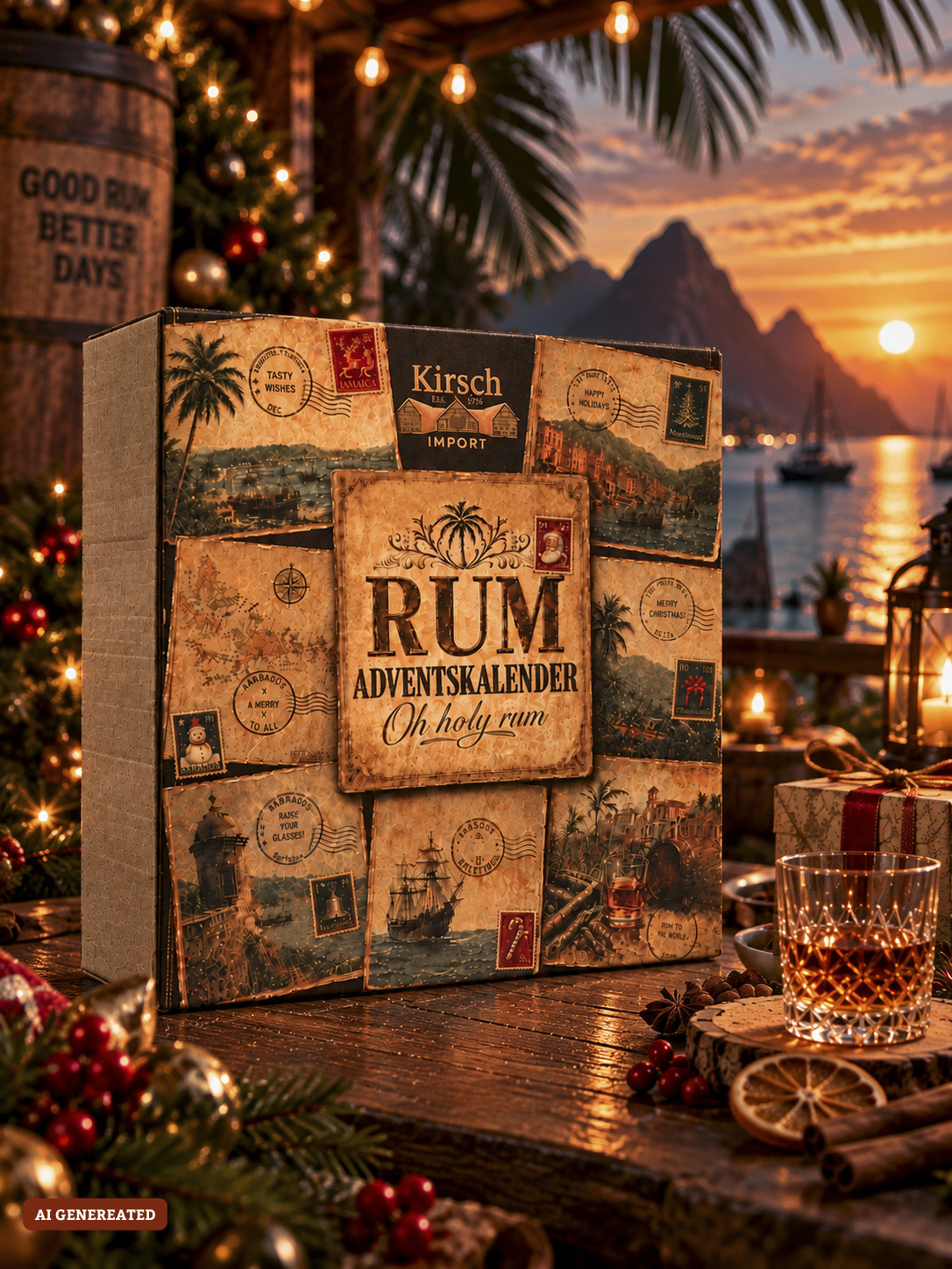 Rum Adventskalender Oh-holy-Rum 2026 44.8% 24x20ml