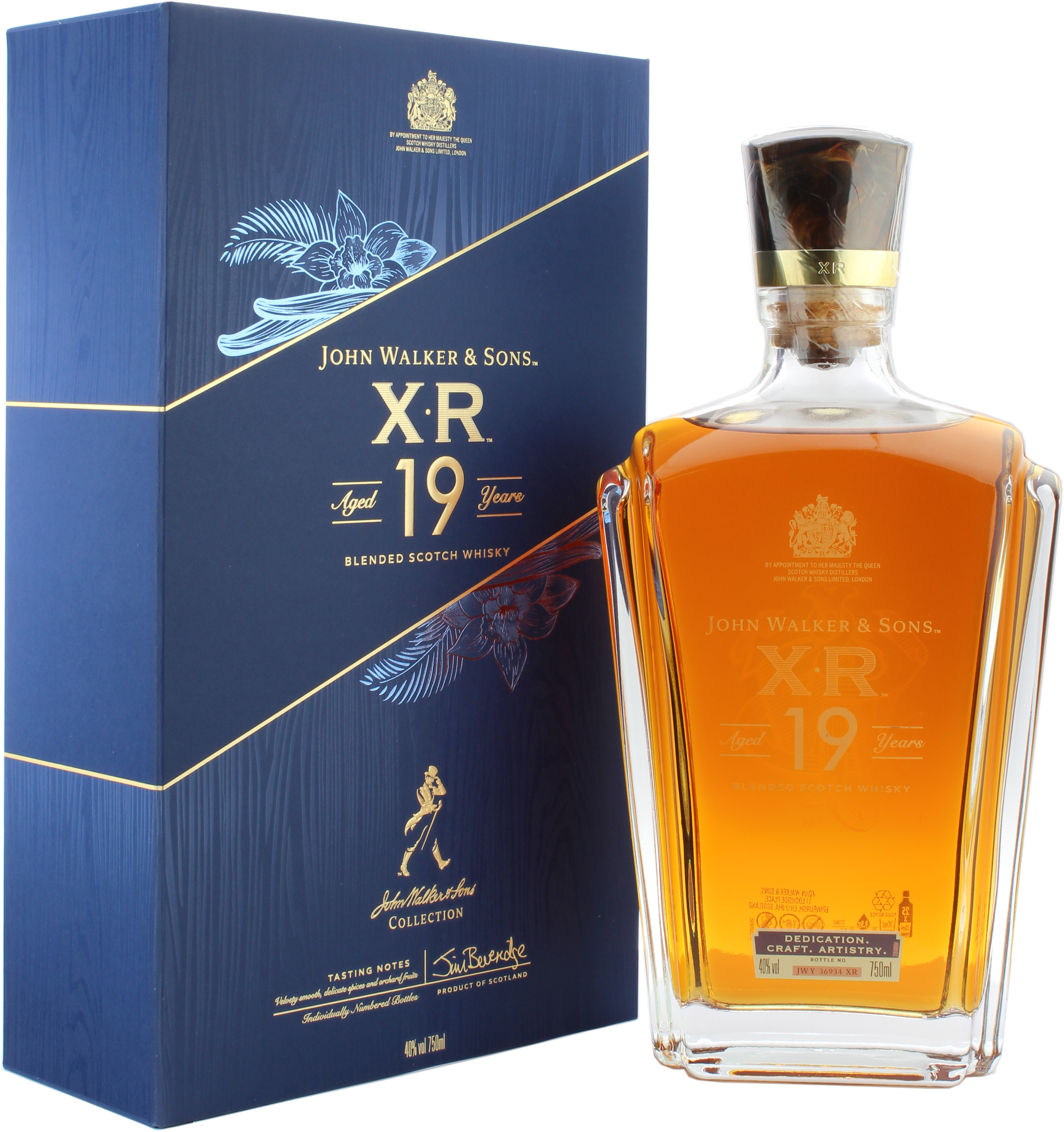 Johnnie Walker XR 19 Jahre 40.0% 0,7l