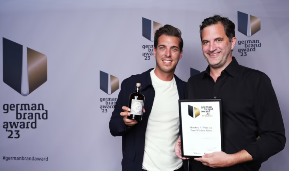 Monkey 47 gewinnt German Brand Award!