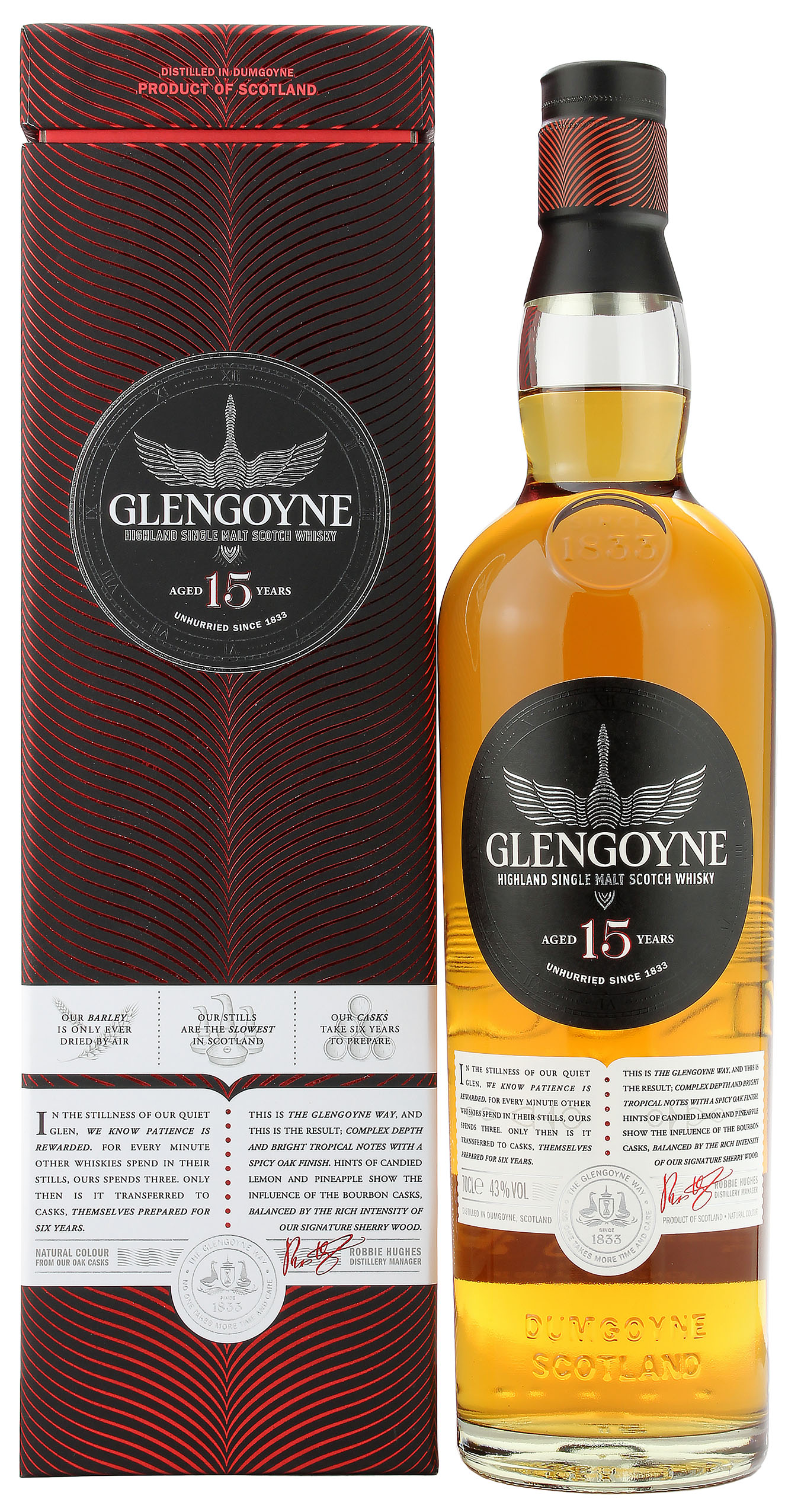 Glengoyne 15 Jahre 43.0% 0,7l