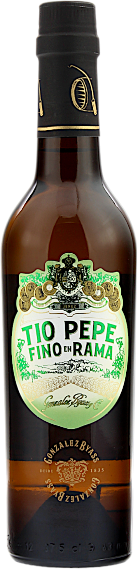 Tio Pepe en Rama Gonzales Byass 15.0% 0,375l