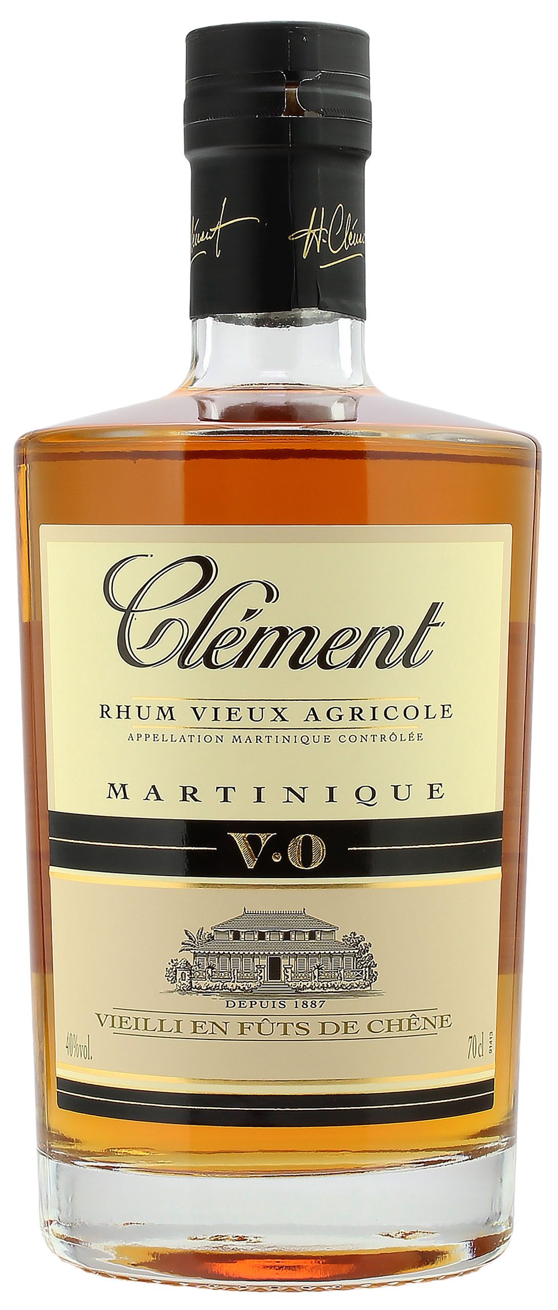 Clement Rhum VO Vieux Agricole 40.0% 0,7l